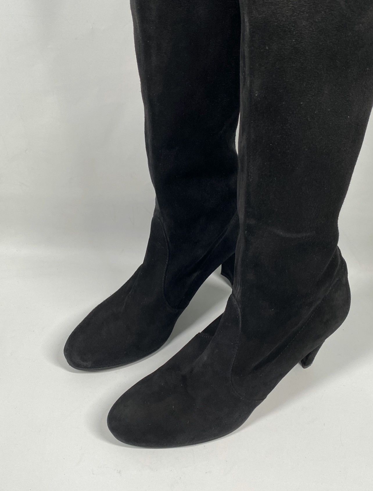 Stuart Weitzman Stuart Weitzman Block Heel Suede Over The Knee Boots size 9 Size US 9 / IT 39 - 5 Thumbnail