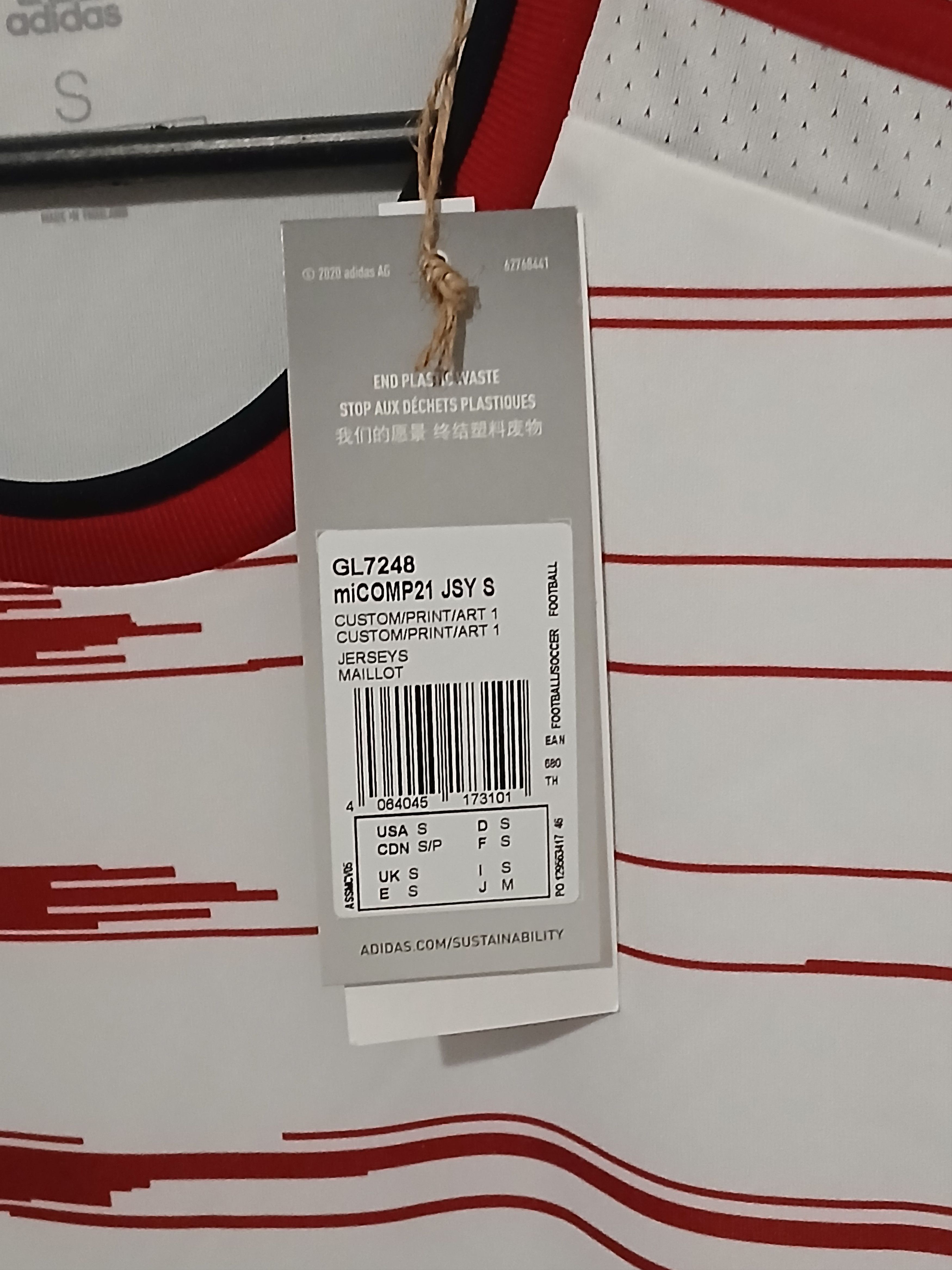 Adidas New Adidas T-Shirt Size US S / EU 44-46 / 1 - 10 Thumbnail