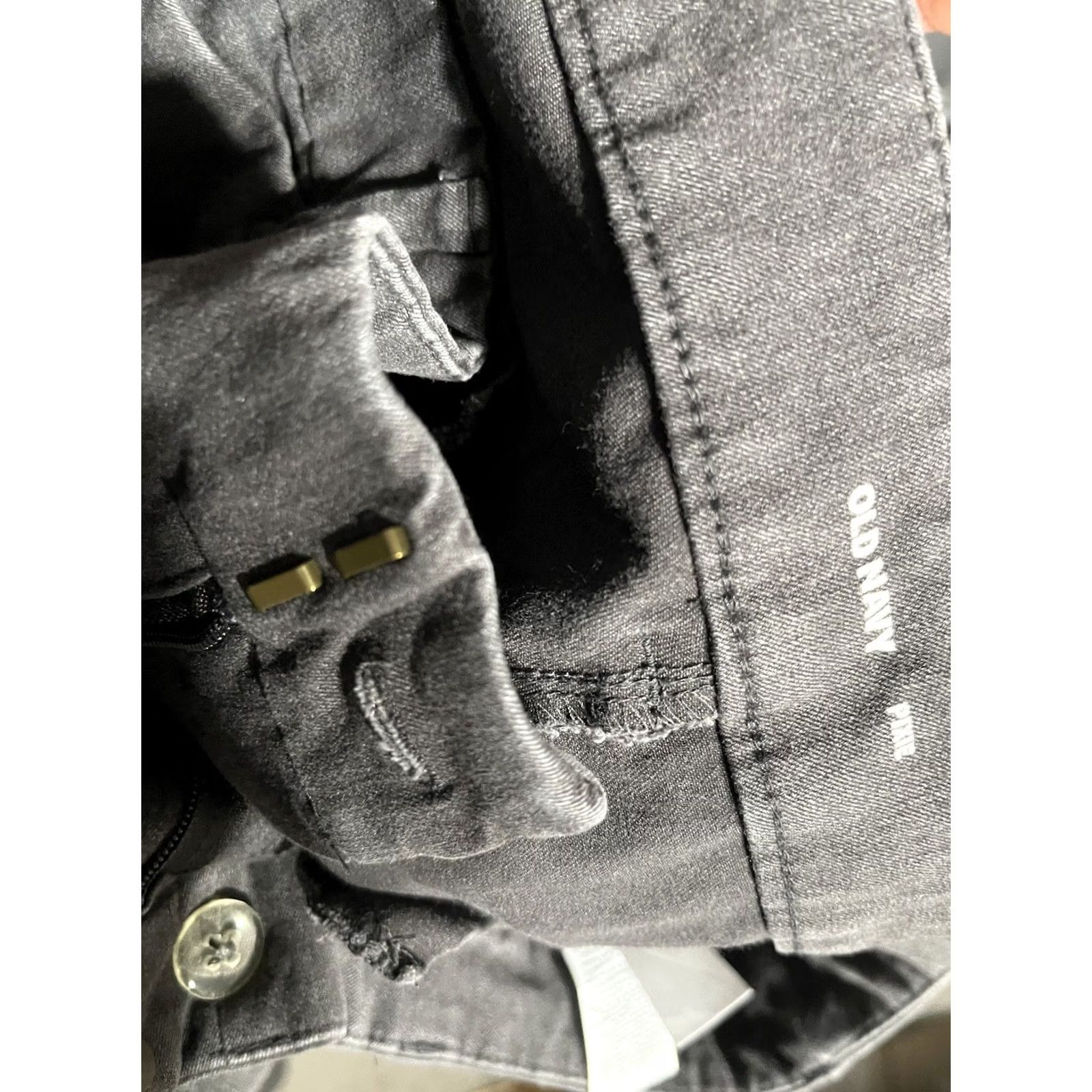 Old Navy Old Navy Women Pants Gray Size 16 Pixie Front Flat Crop Ankle Pockets Slim regular Size 38" / US 16 / IT 52 - 5 Thumbnail