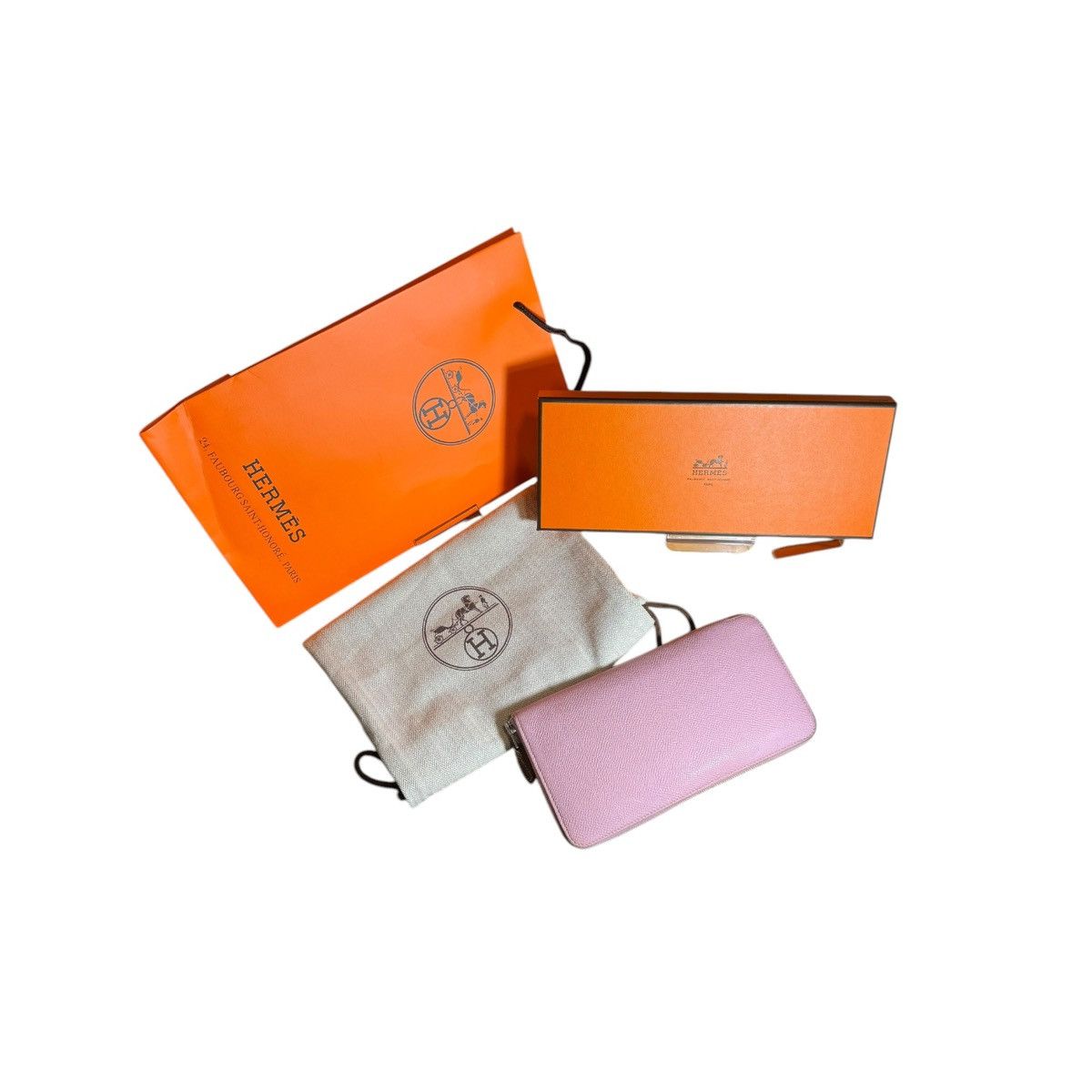 Hermes AUTHENTIC HERMES AZAP WALLET EPSOM SILK INTERIOR Size ONE SIZE - 10 Thumbnail