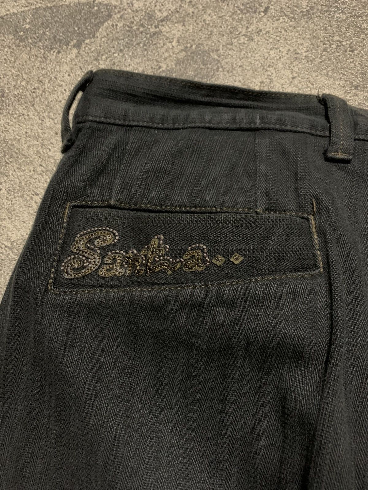 Japanese Brand 🐍 SOLD Vintage SantaFe Japan Loose Fit Pants Size US 31 - 4 Thumbnail