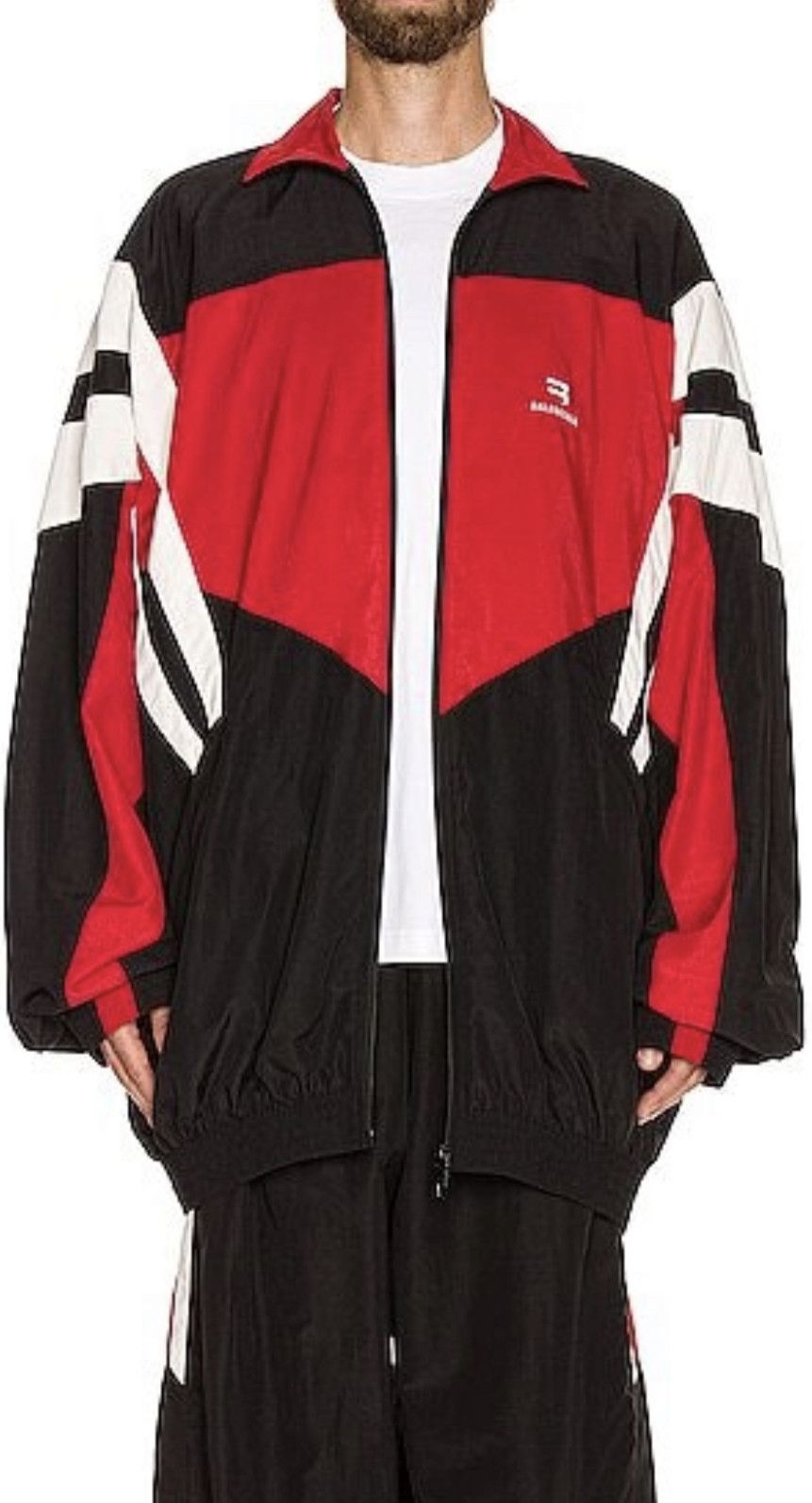 Balenciaga Balenciaga Sporty B Track Jacket Size US XS / EU 42 / 0 - 1 Thumbnail