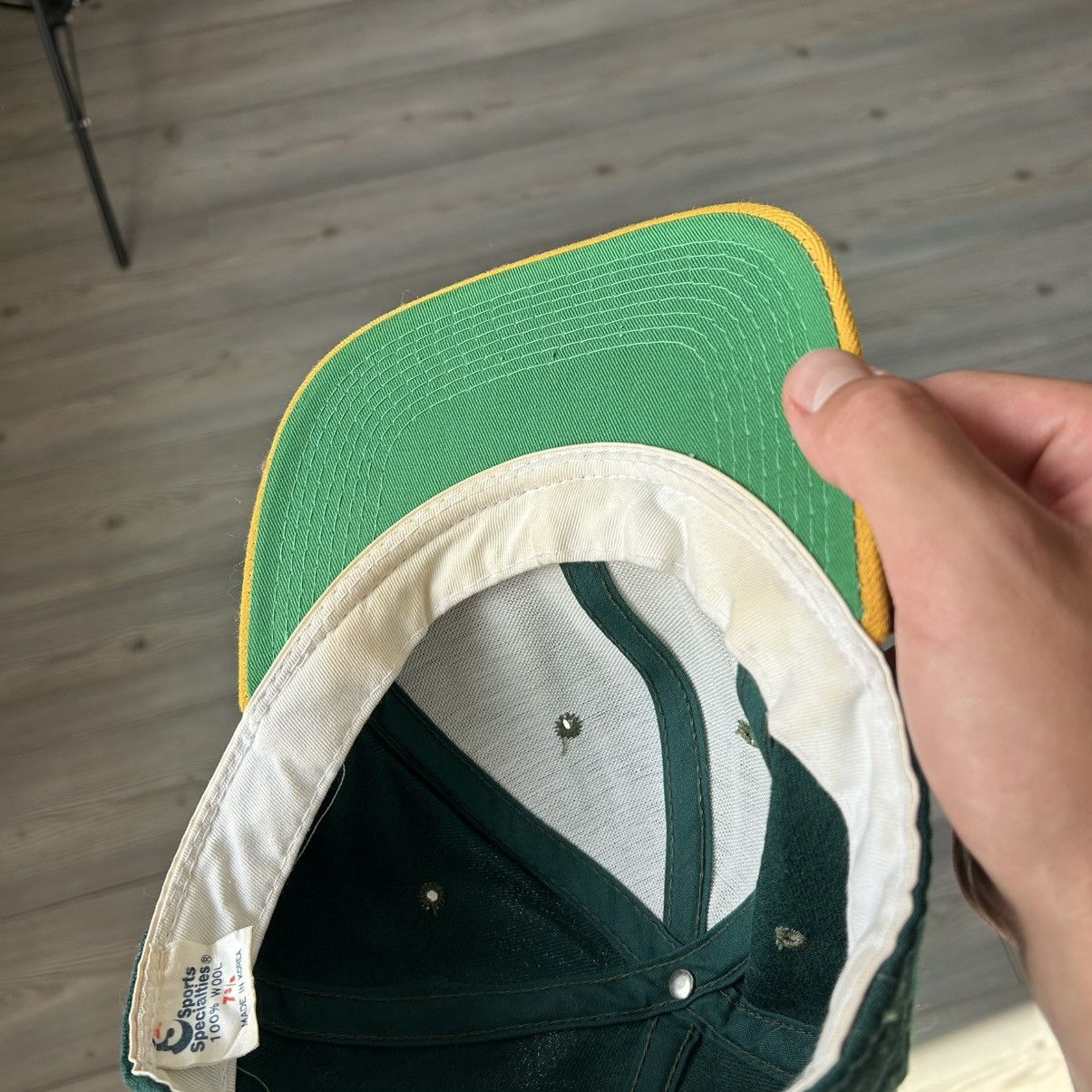 Sports Specialties Vintage Oakland Athletics Sports Specialities Wool Cap Size ONE SIZE - 10 Thumbnail