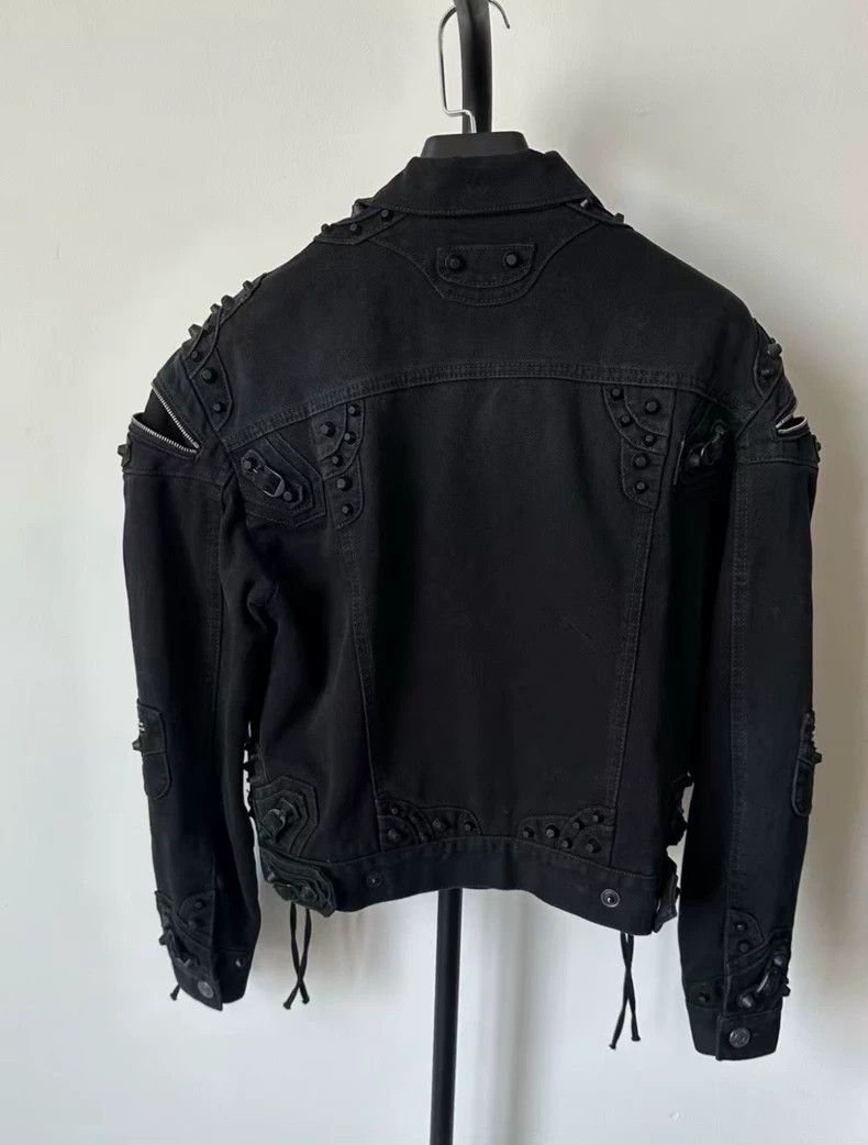 Balenciaga Balenciaga size 36 Biker paneled denim jacket Size US S / EU 44-46 / 1 - 2 Thumbnail