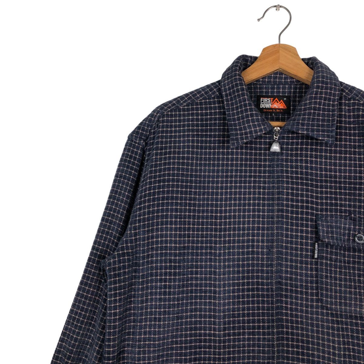 Japanese Brand 🔥Vintage Chore Jacket Airwalk Tartan Design Issey Miyake Size US L / EU 52-54 / 3 - 7 Thumbnail