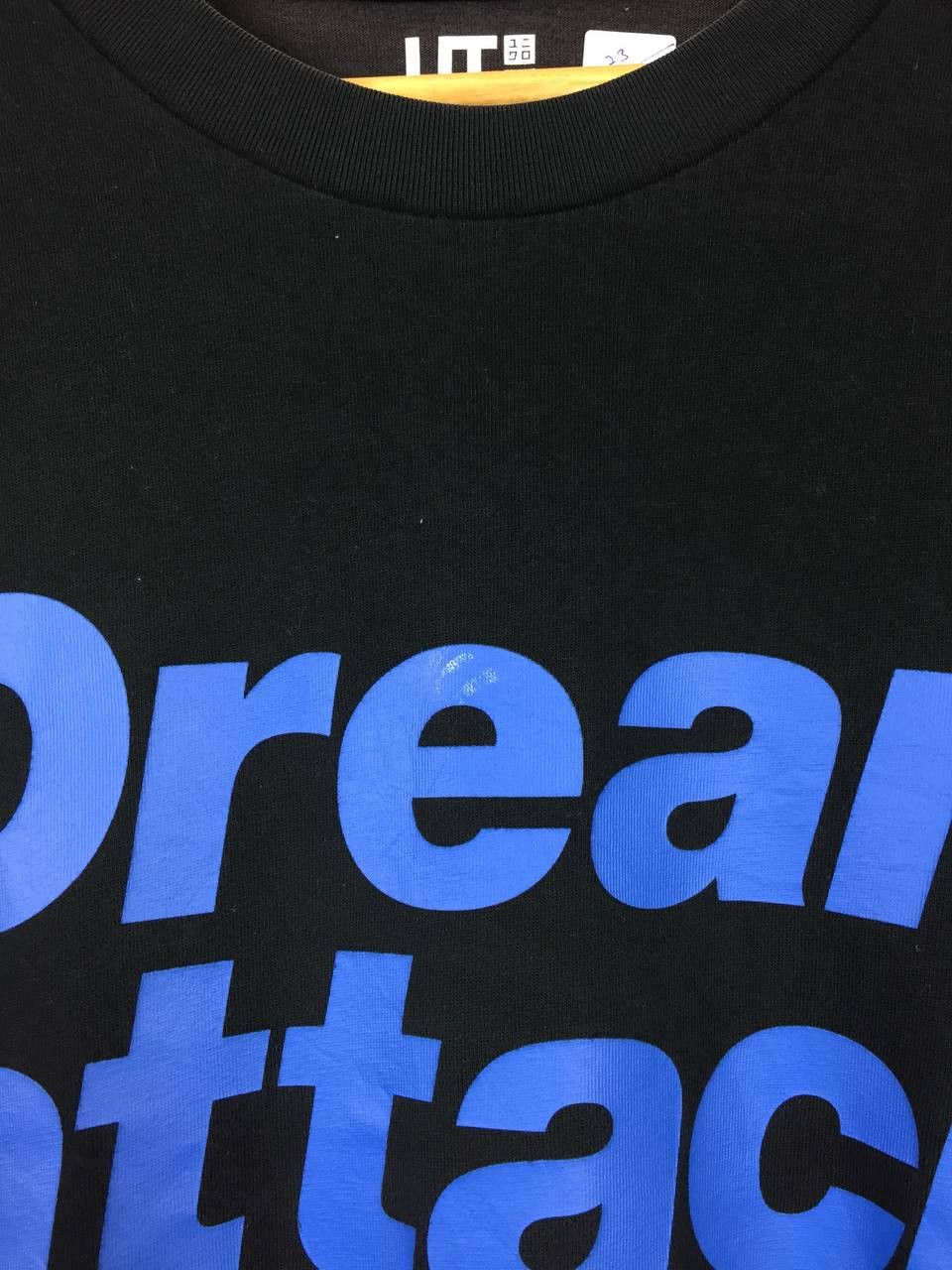 Band Tees Peter Saville And New Order Dream Attack Uniqlo Tee Size US L / EU 52-54 / 3 - 5 Thumbnail