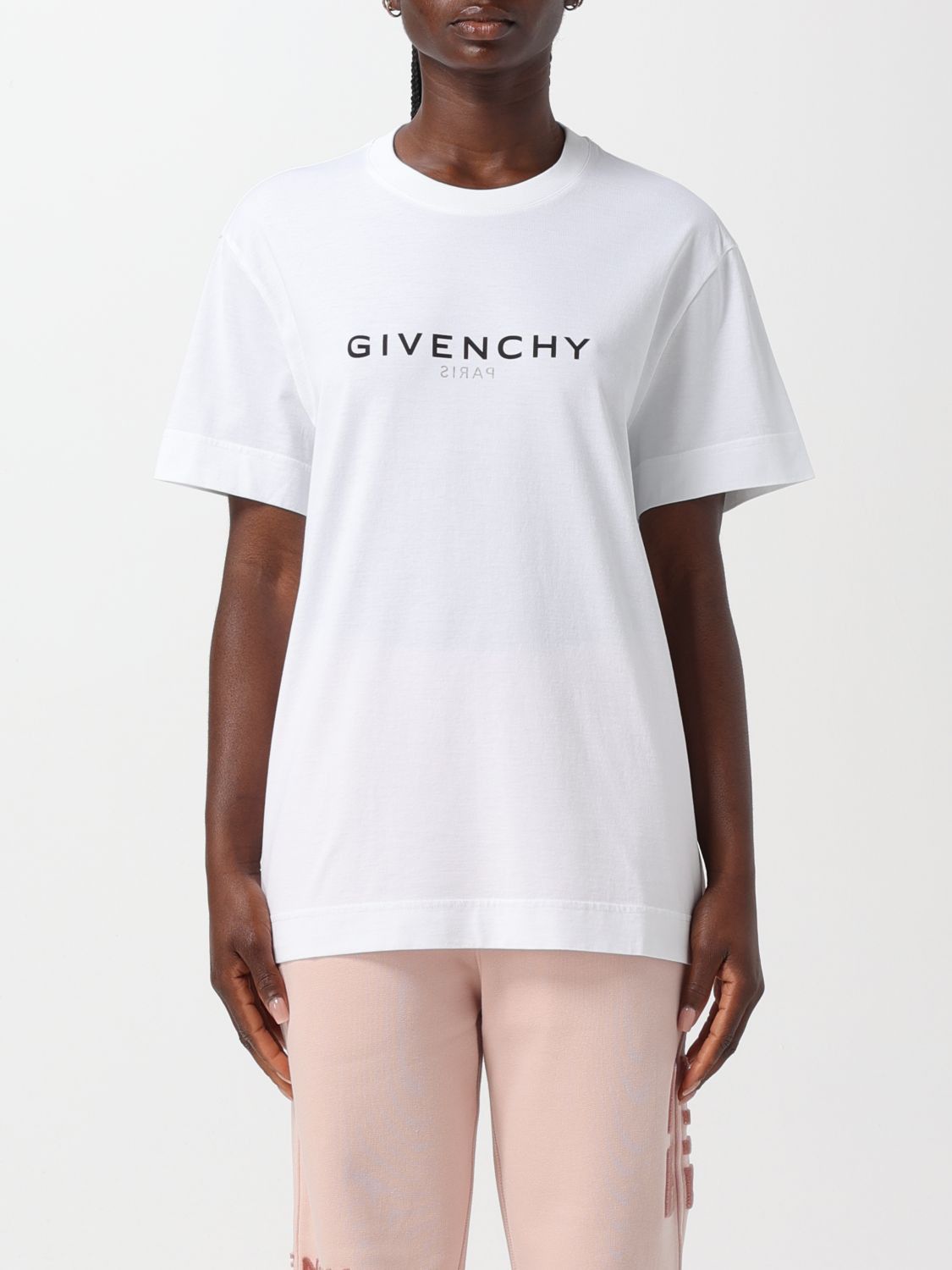 image of Givenchy T-Shirt Woman White, Women's (Size XS)