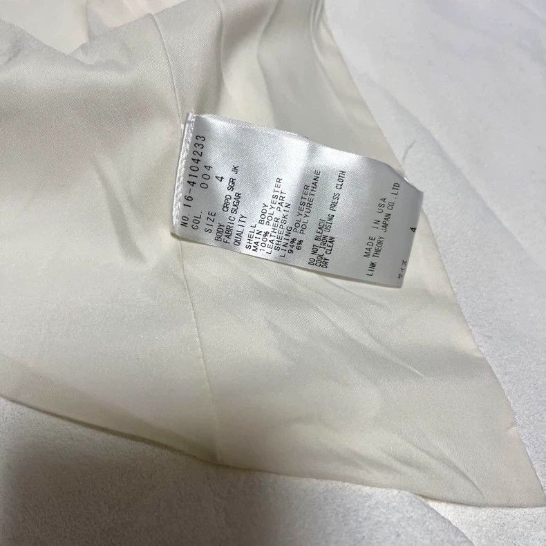 Helmut Lang Helmut Lang size 4Irregular shaped suit white jacket Rare p Size 48S - 7 Thumbnail