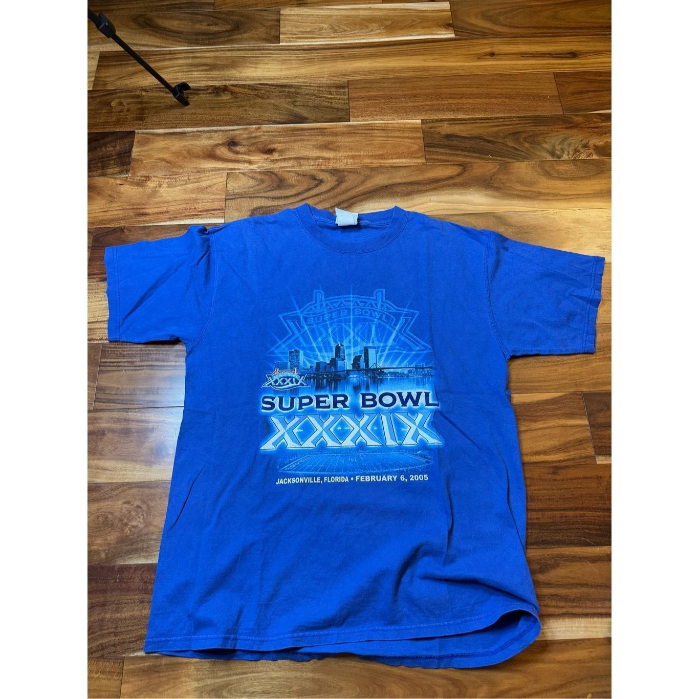 NFL Size M - Super Bowl XXXIX Fire T-shirt AOP Blue Jacksonville Size US M / EU 48-50 / 2 - 1 Thumbnail