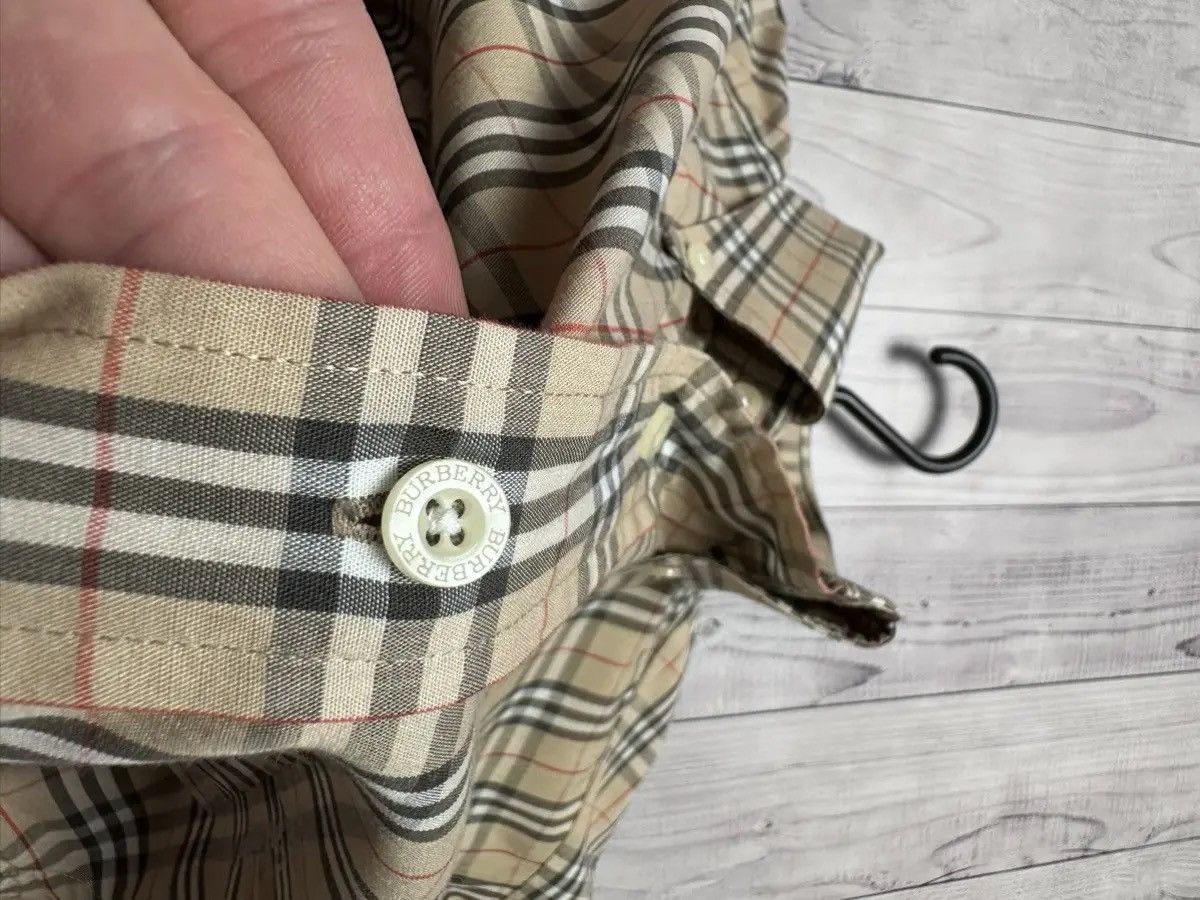 Burberry Vintage Burberry premium plaid logo shirt size M Size US M / EU 48-50 / 2 - 9 Thumbnail