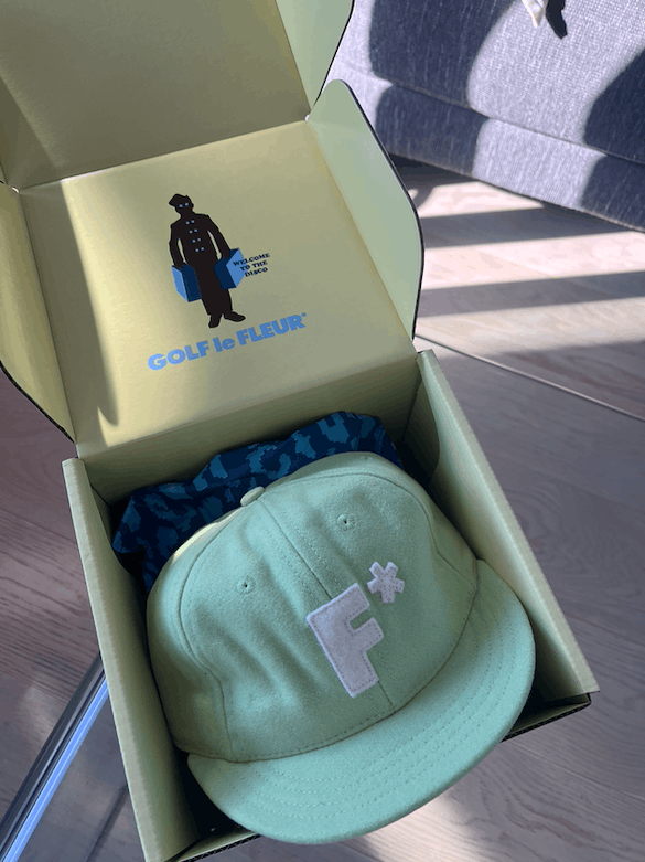 帽子 F* FITTED CAP MINT F* FITTED CAP MINT Tyler The Creator Golf le Fleur X Ebbets
