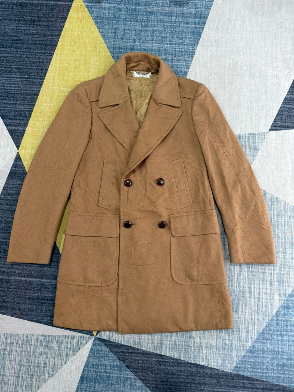 Givenchy × Vintage GIVENCHY GENTLEMEN PARISDOUBLE BREAST LONG JACKET Size US S / EU 44-46 / 1 - 1 Thumbnail