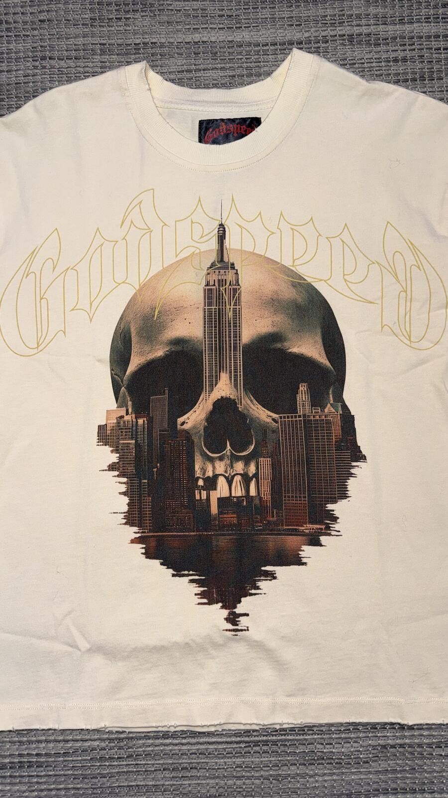 Godspeed Godspeed Skyline Bone Wash Tee Size US M / EU 48-50 / 2 - 2 Thumbnail