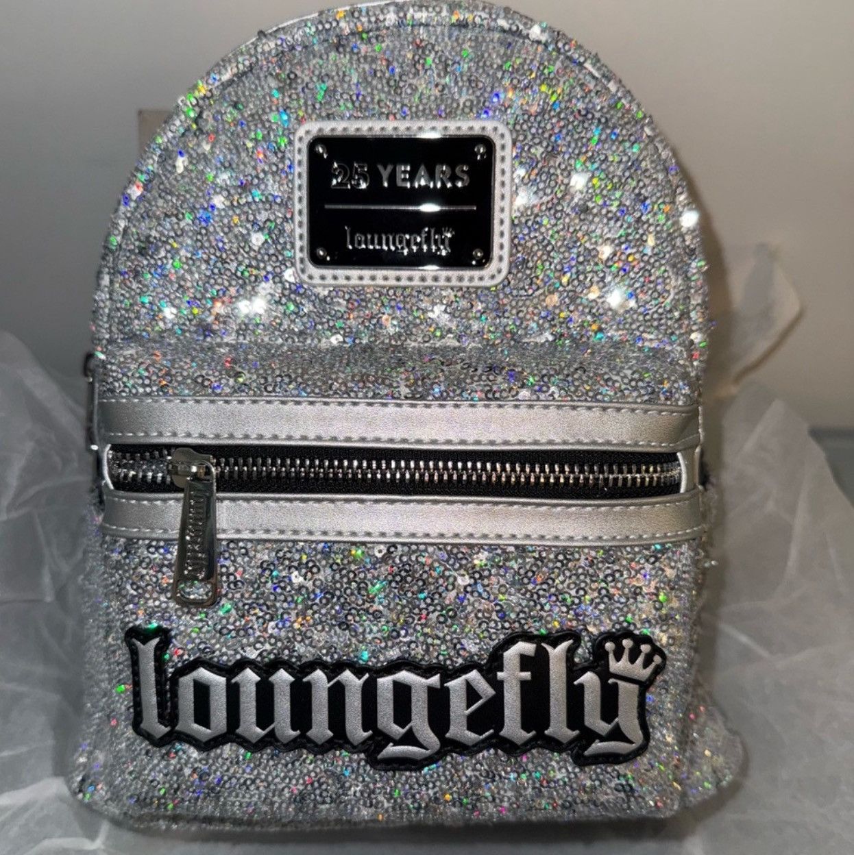 Other LOUNGEFLY SEQUIN 25th ANNIVERSARY MINI BOOKBAG Size ONE SIZE - 1 Thumbnail