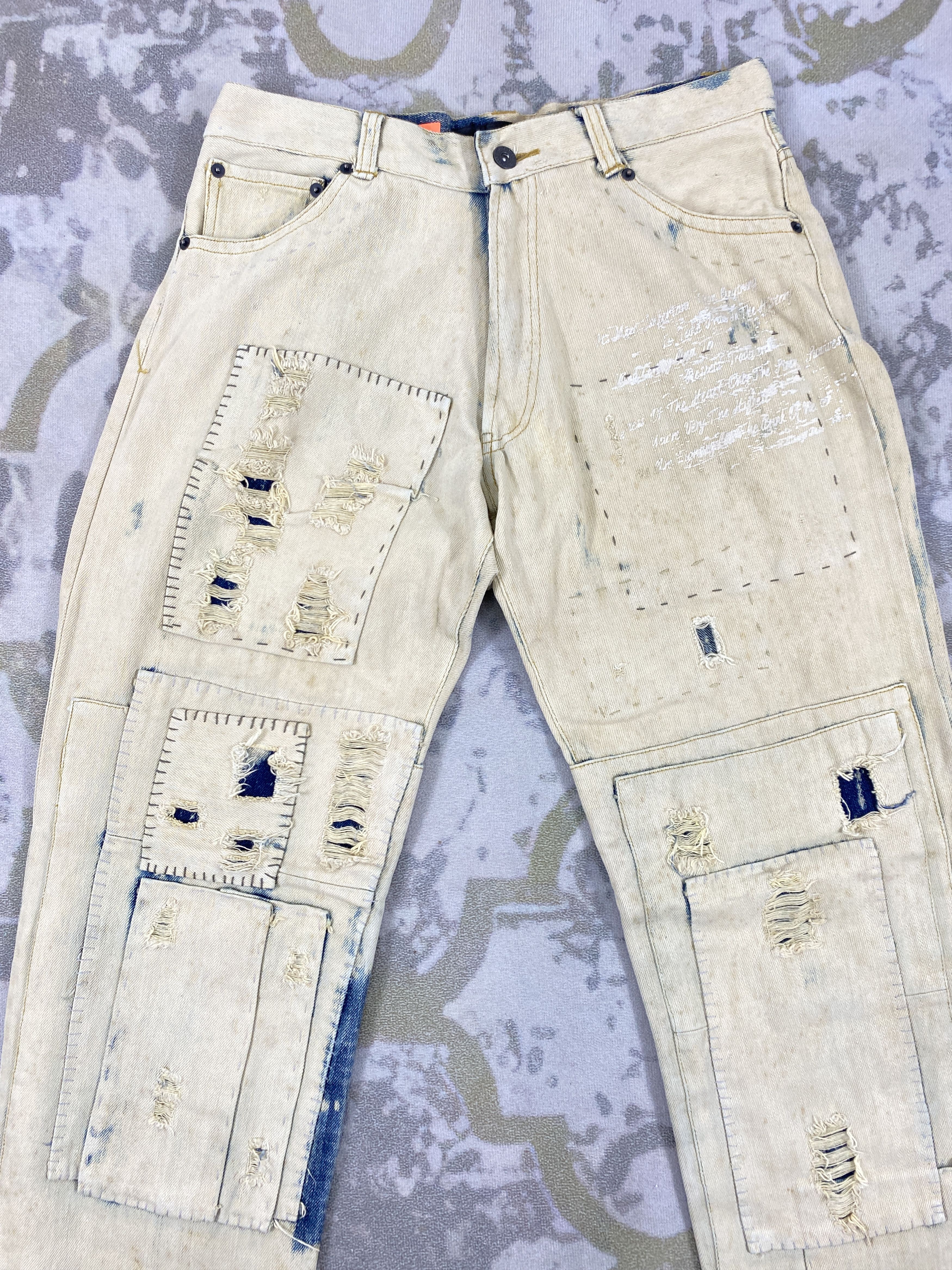 If Six Was Nine Japanese Brand In The Attic Jeans 31x33.5 Denim - JN3639 Size US 31 - 3 Thumbnail