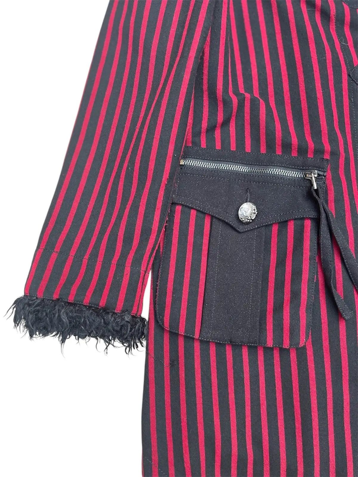 KMRii Algonquins Japan Gothic Punk Bondage Asymmetrical Faux Fur Size US M / EU 48-50 / 2 - 4 Thumbnail