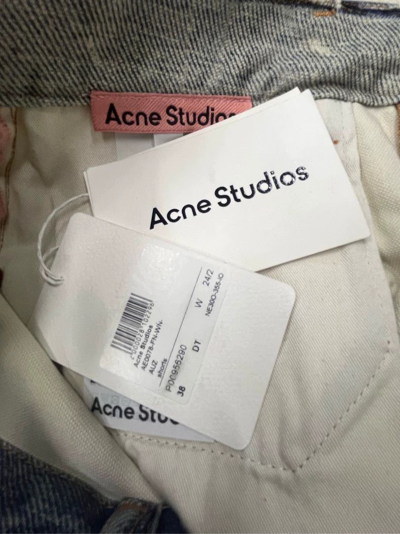 Acne Studios Acne Studios Graphic print mid-waist zip-up cropped straigh Size US 38 / EU 54 - 4 Thumbnail