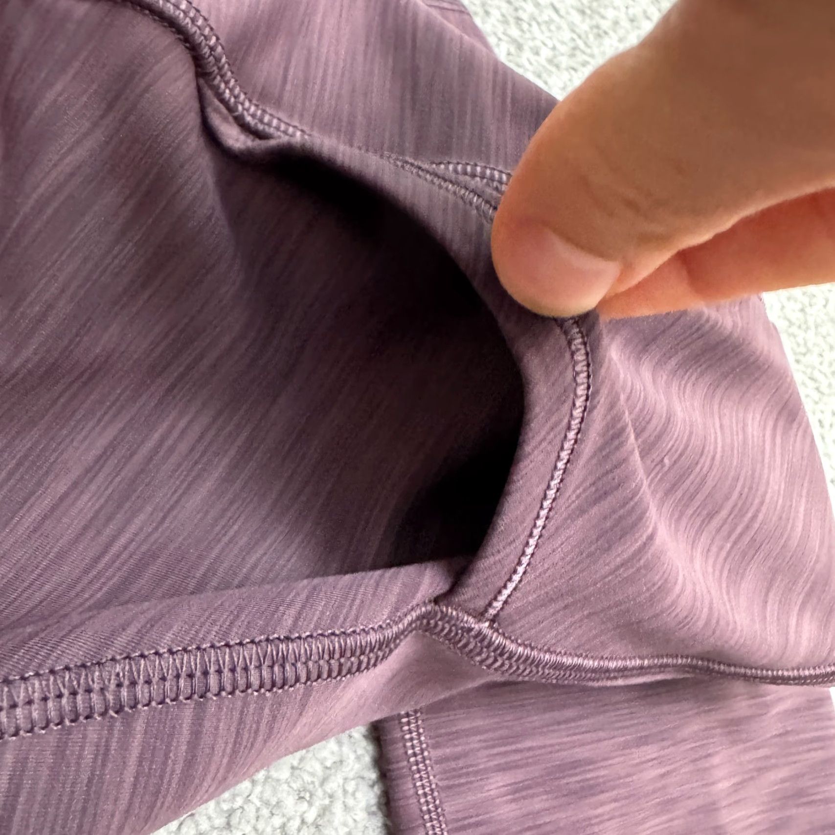 Lululemon Lululemon Fast & Free Leggings Women's 6 Purple Inseam 25in Athleisure Run Athletic Compression Size 28" / US 6 / IT 42 - 6 Thumbnail