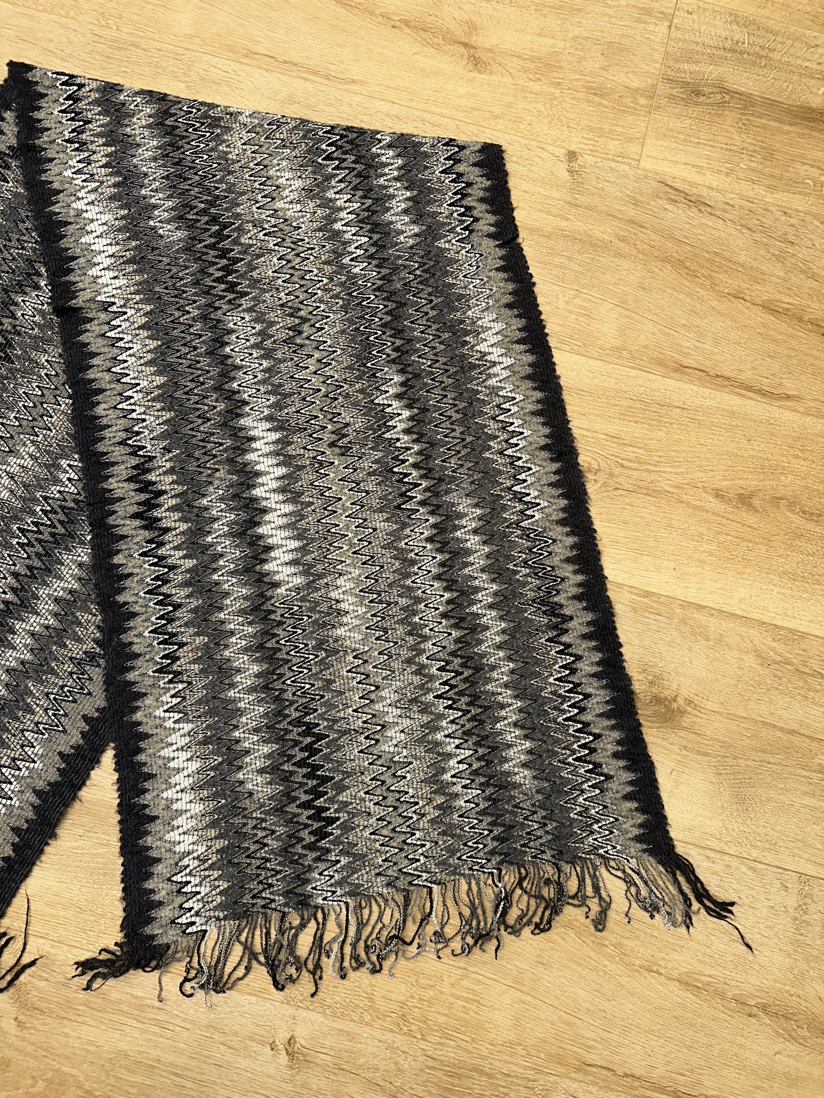 Missoni Missoni Foulard Waves Zigzag Scarf Wool Blend 150x42 Cm Size ONE SIZE - 8 Thumbnail