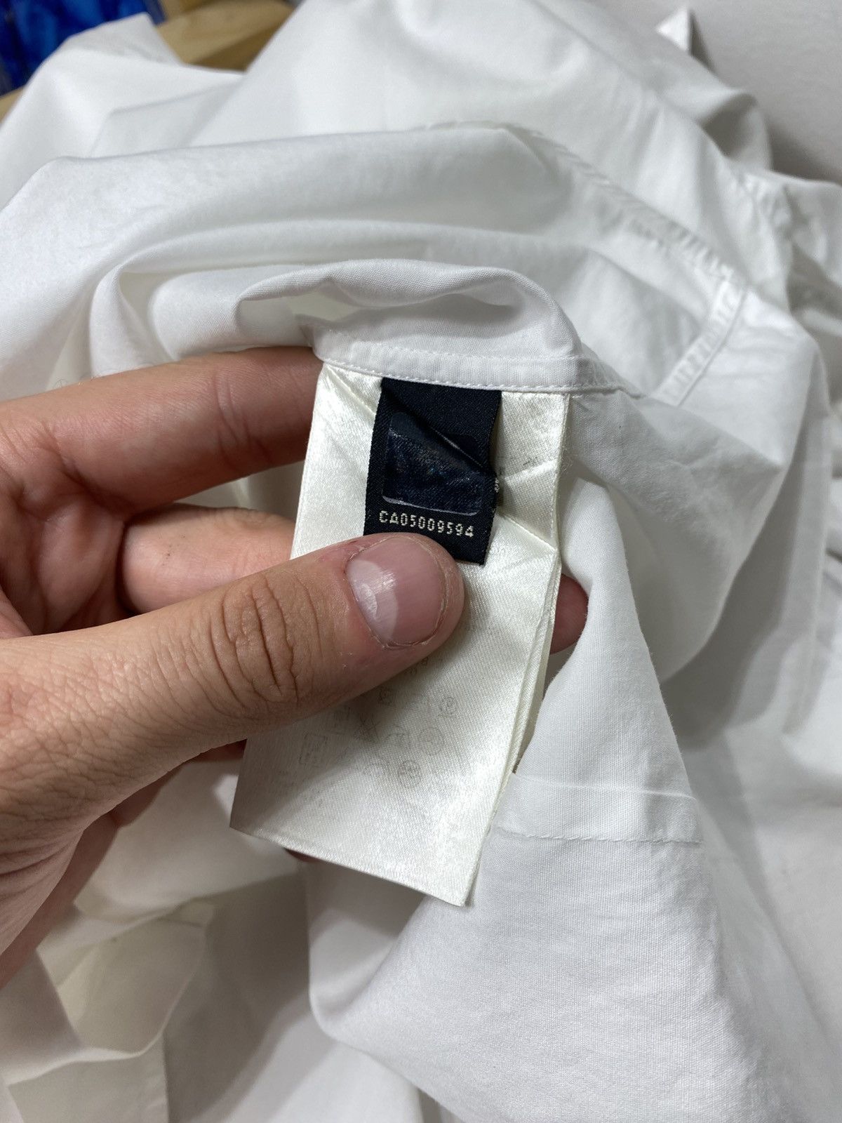 Fendi × Vintage Fendi white cotton slim fit shirt size S Size US S / EU 44-46 / 1 - 5 Thumbnail