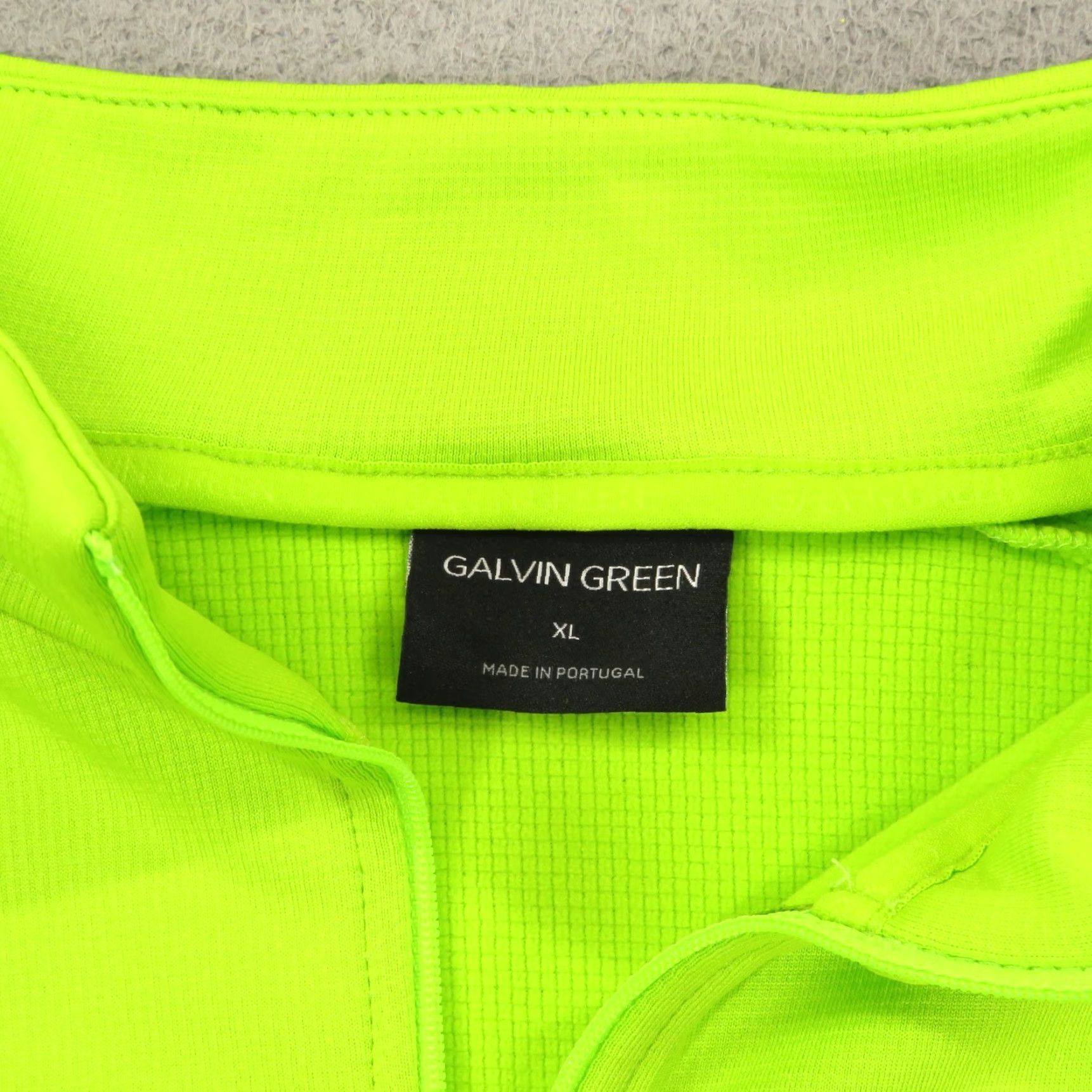 Galvin Green Galvin Green Jacket Mens XL 1/4 Zip Drake Pullover Thermal Neon Green Safety Windbreaker Shirt Size US XL / EU 56 / 4 - 4 Thumbnail