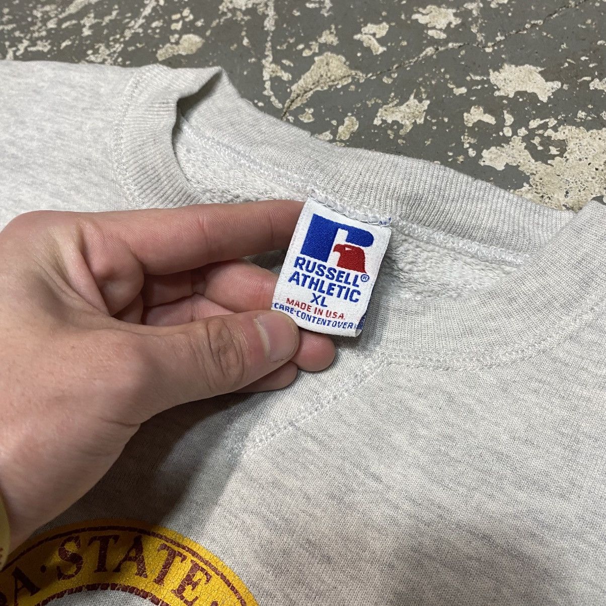 Russell Athletic × Vintage Vintage Russell Athletic Florida State University Crewneck Size US XL / EU 56 / 4 - 4 Thumbnail