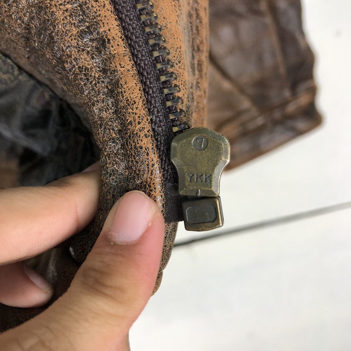 Japanese Brand 📌Vintage Leather Jacket Biker Loldanthony Size US L / EU 52-54 / 3 - 19 Thumbnail