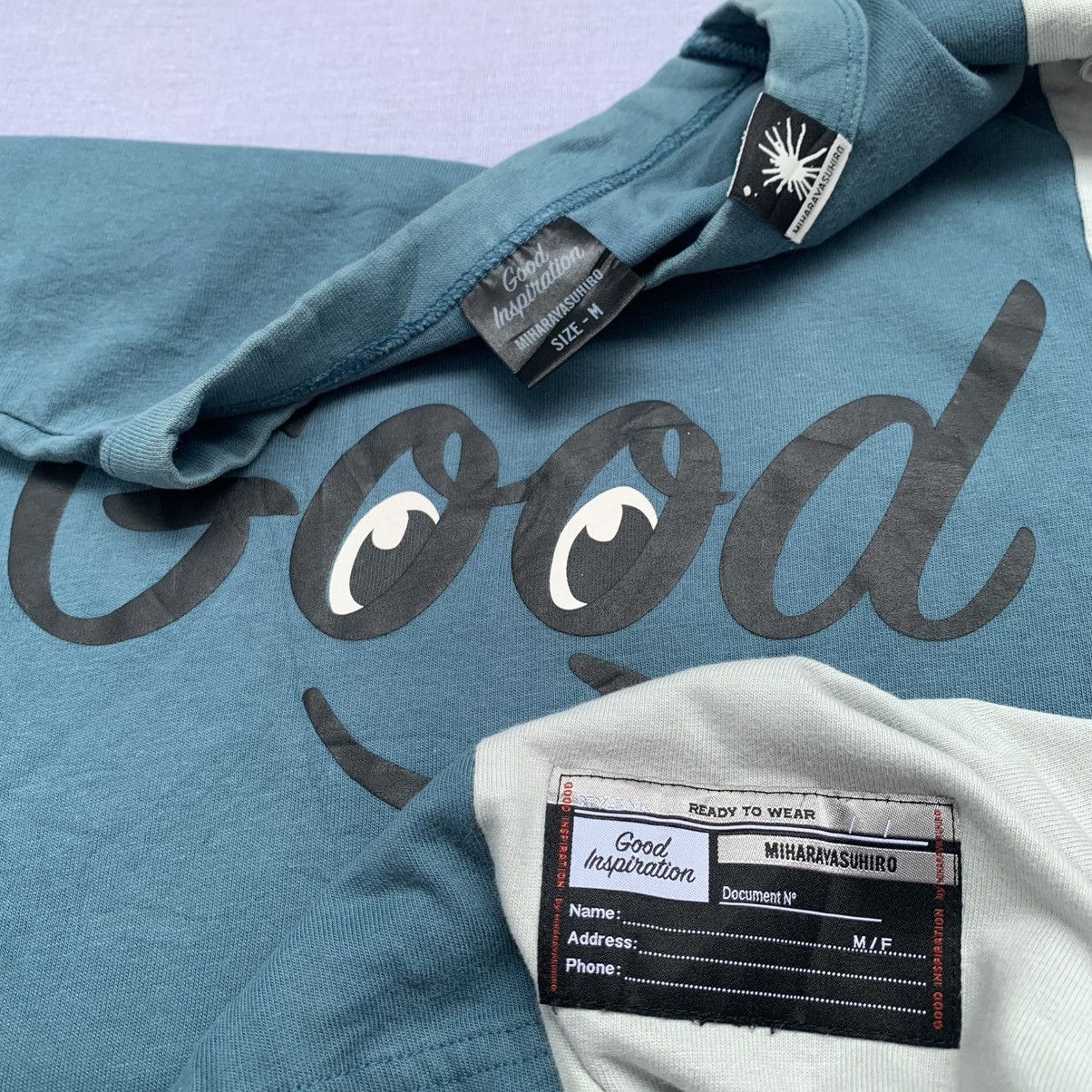 Maison MIHARA YASUHIRO miharayasuhiro x gu rebuild two color tee good inspiration Size US M / EU 48-50 / 2 - 3 Thumbnail