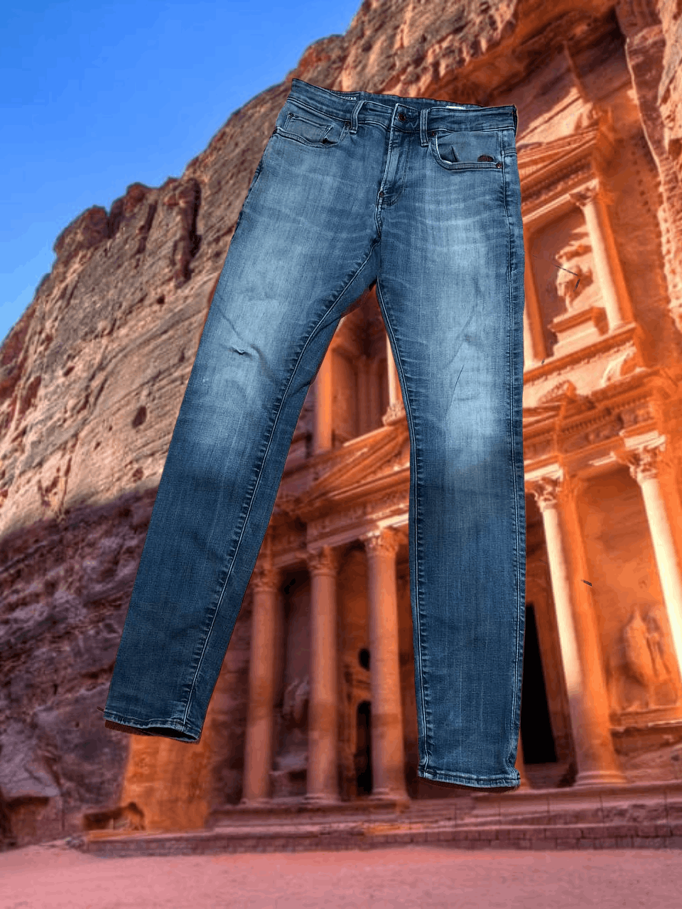 G-Star G-Star Raw REVEND skinny jeans vintage crazy Y2K Size US 31 - 1 Thumbnail