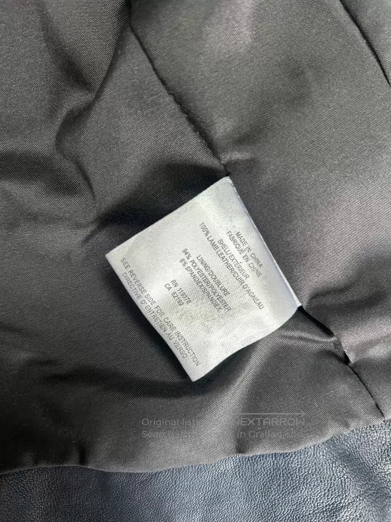 Helmut Lang Helmut Lang Lady Leather Jacket. Size S / US 4 / IT 40 - 5 Thumbnail