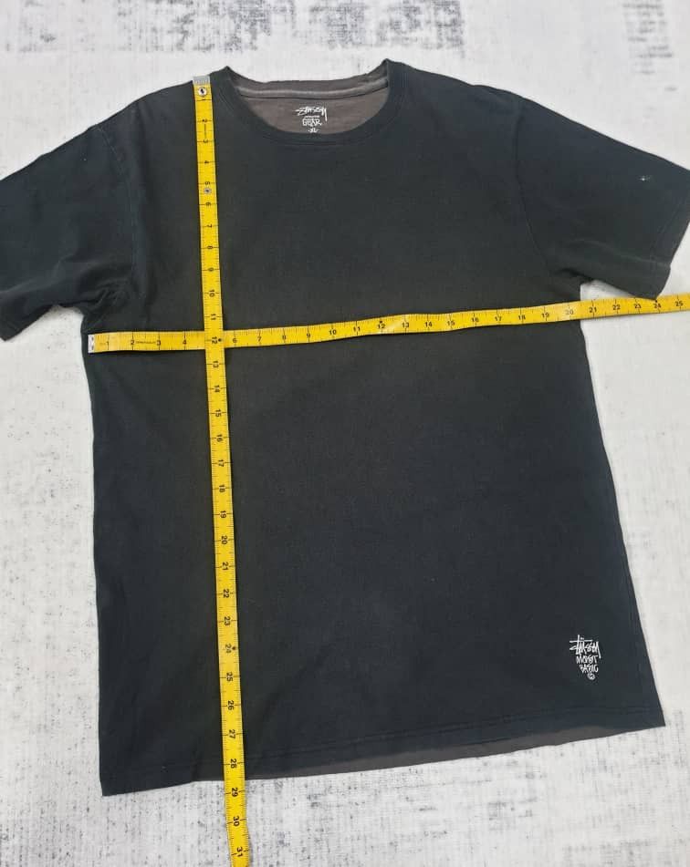 Stussy Stussy World wide Skateboarding Faded Black Shirt Size US M / EU 48-50 / 2 - 8 Thumbnail