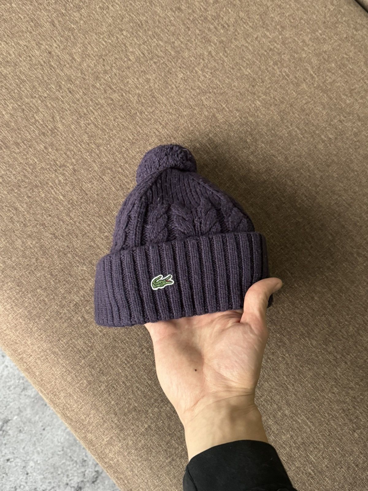 Lacoste × Vintage Vintage Lacoste knitted hat Size ONE SIZE - 4 Thumbnail