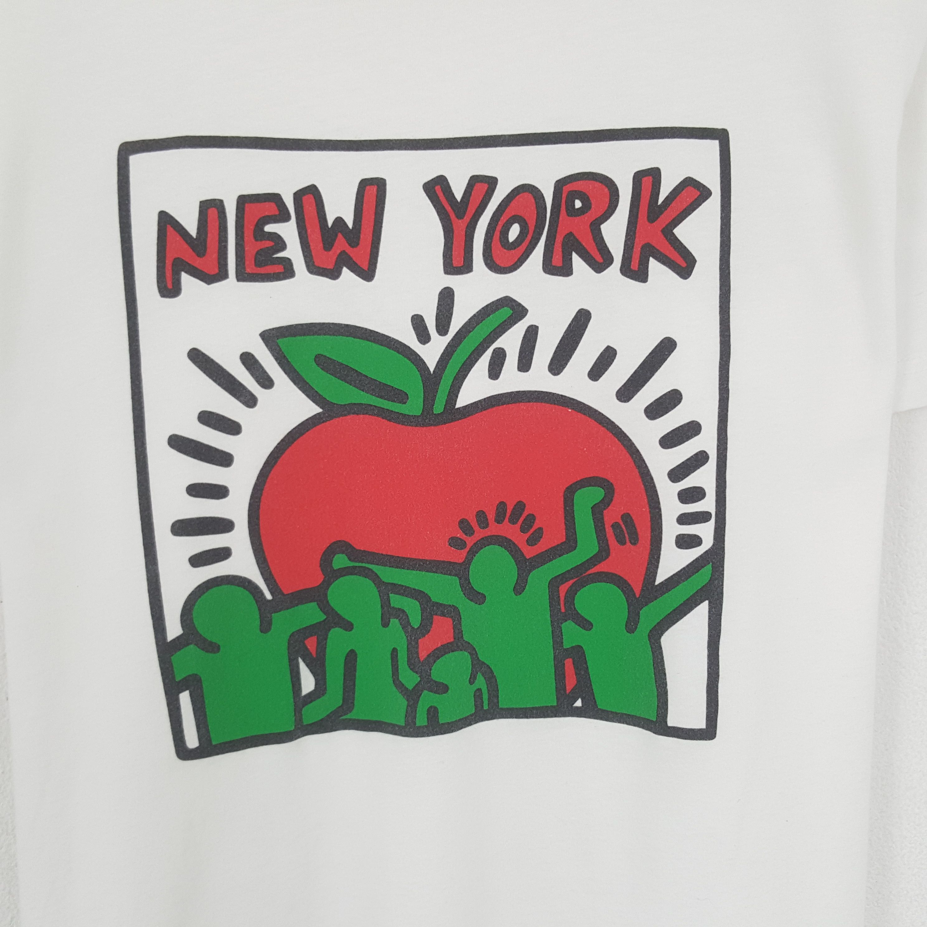 Keith Haring × Vintage Vintage Keith Haring New York Tshirt Size US S / EU 44-46 / 1 - 2 Thumbnail