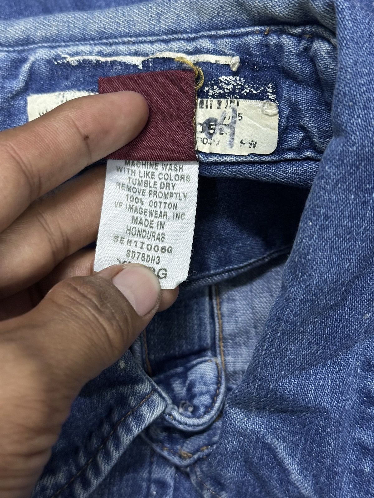 Vintage Distress Vintage Flannel Big Ben . Size US XL / EU 56 / 4 - 4 Thumbnail