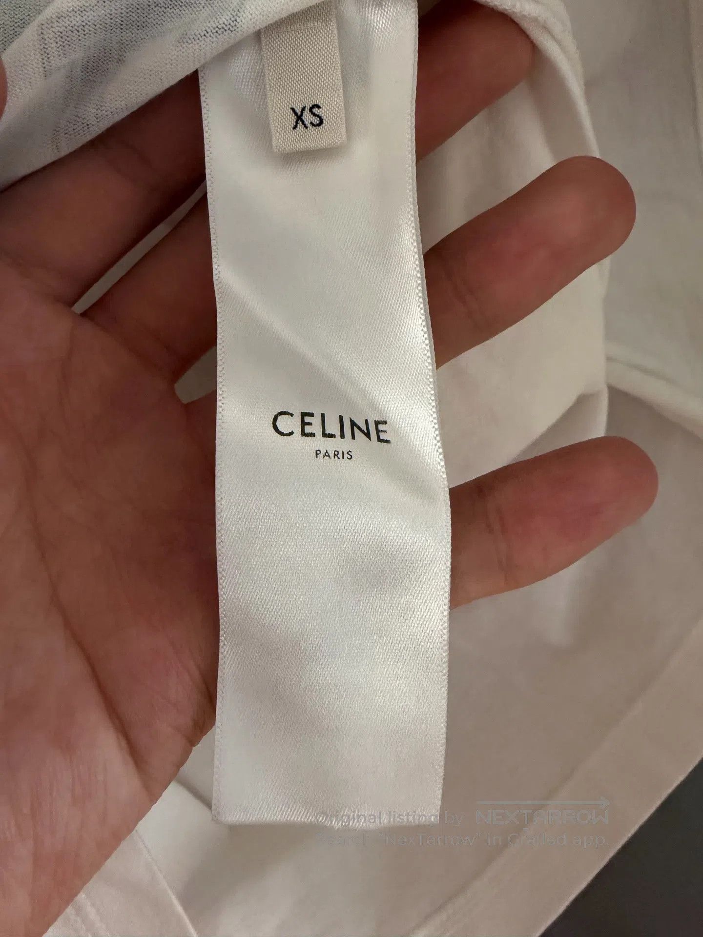 Celine CELINE Short Sleeve T-Shirt| Size XS / US 0-2 / IT 36-38 - 4 Thumbnail