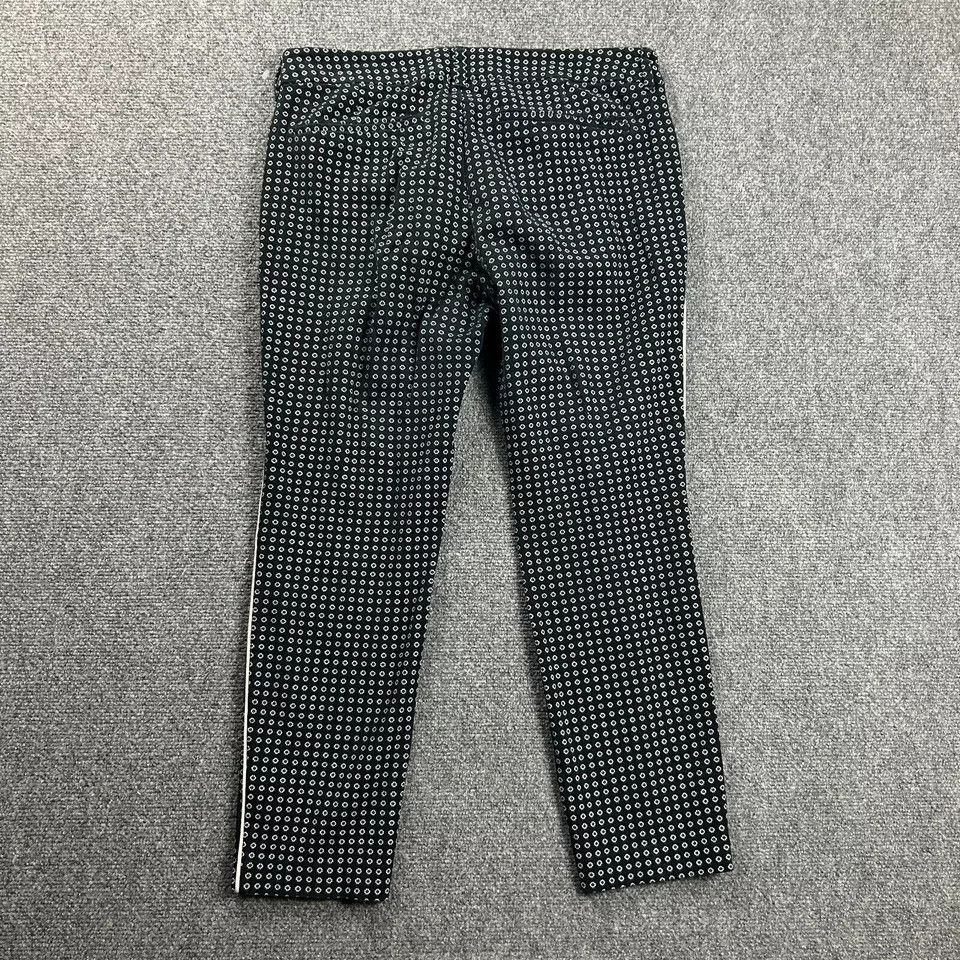 Old Navy Old Navy Pants Womens 12 Diva Geometric Casual Cotton Blend Size 34" / US 12 / IT 48 - 5 Thumbnail
