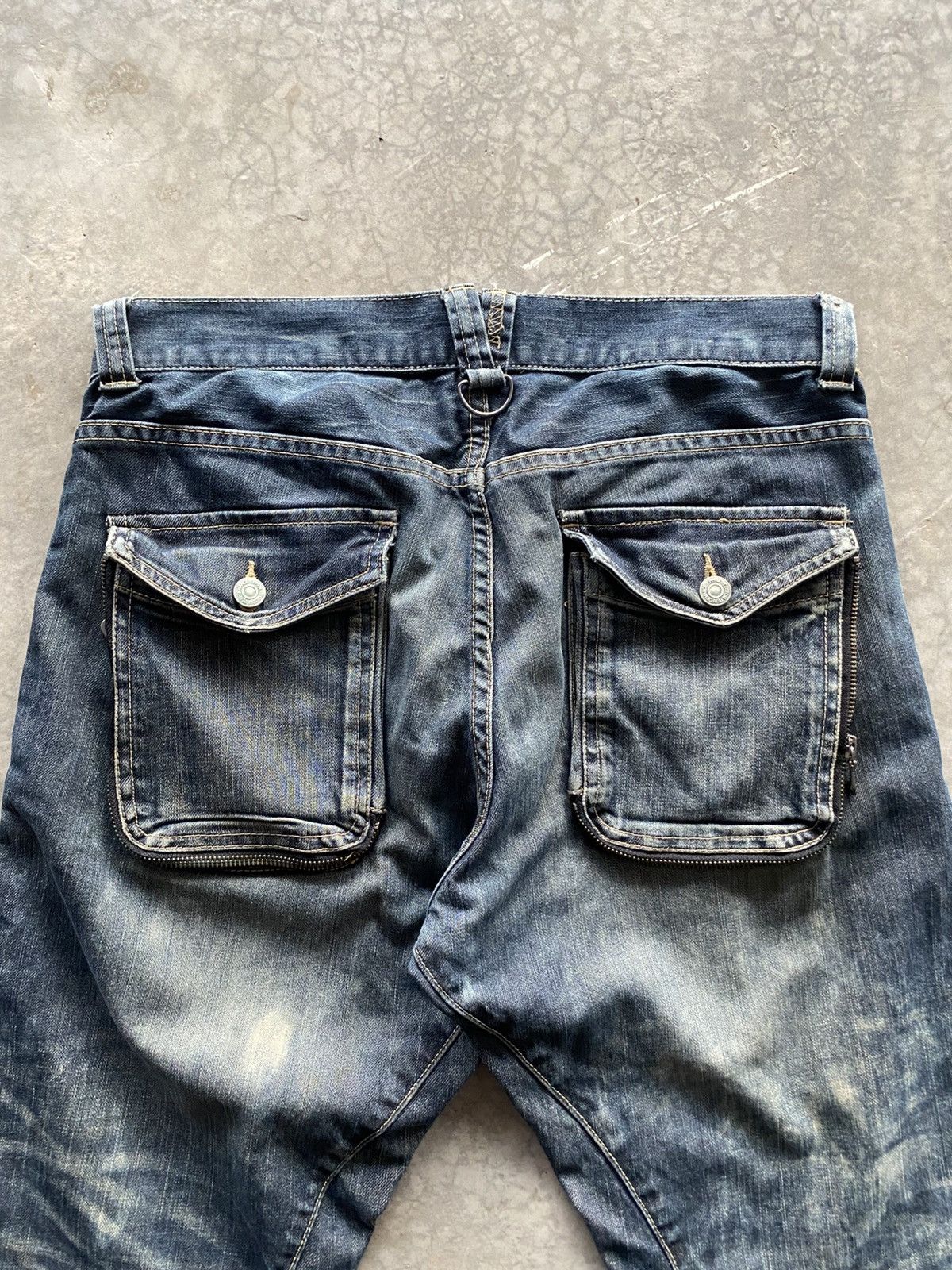 PPFM Vintage PPFM J Curve cut denim Size US 34 / EU 50 - 11 Thumbnail