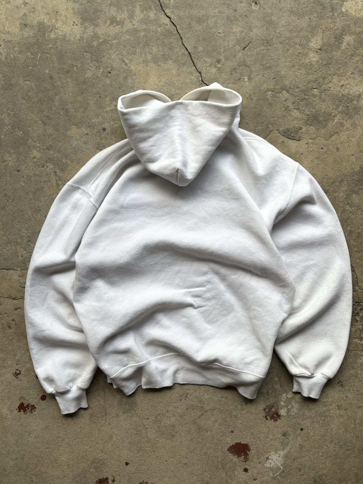Russell Athletic Vintage Russell White Hoodie Size L Size US L / EU 52-54 / 3 - 2 Thumbnail