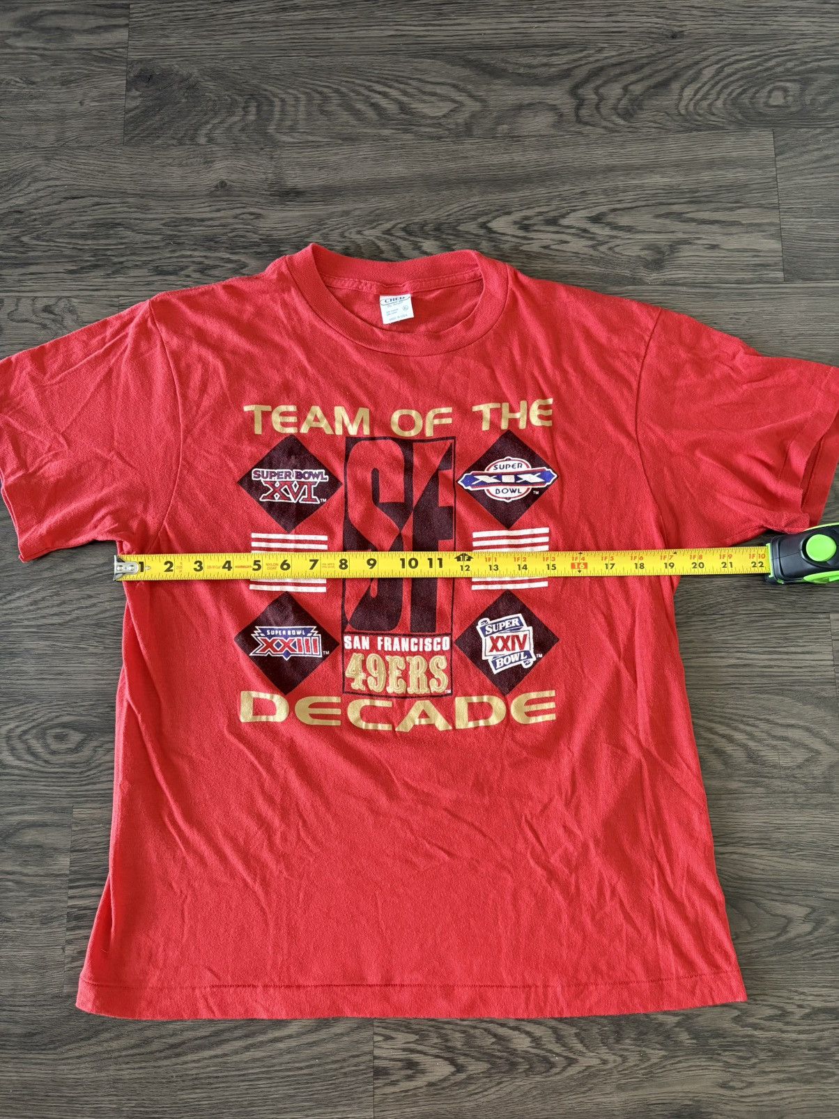 Vintage Vintage 49ers T shirt Size US XL / EU 56 / 4 - 3 Thumbnail