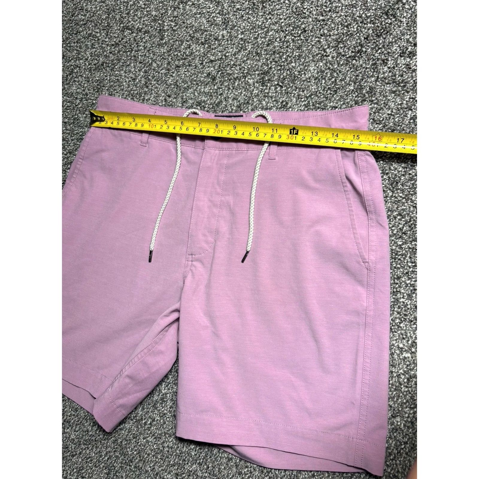 Faherty Faherty All Day Shorts Mens 30 Pink Stretch Performance Coral Drawstrings Size US 30 / EU 46 - 5 Thumbnail