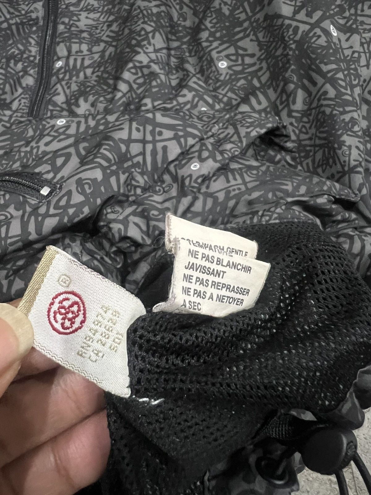 Stussy 2000s Archival Stussy Shawn All Over Print Hodded Jacket y2k Size US L / EU 52-54 / 3 - 10 Thumbnail