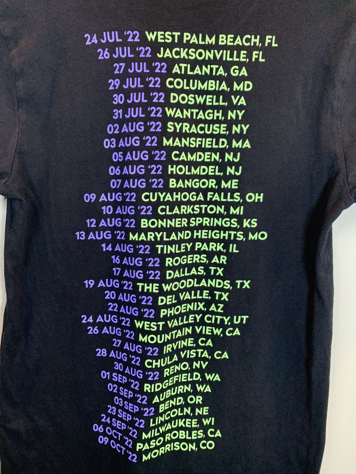 Band Tees *RARE* Incubus Summer Tour Sasquatch Art 2022 T-Shirt - S Size US S / EU 44-46 / 1 - 4 Thumbnail