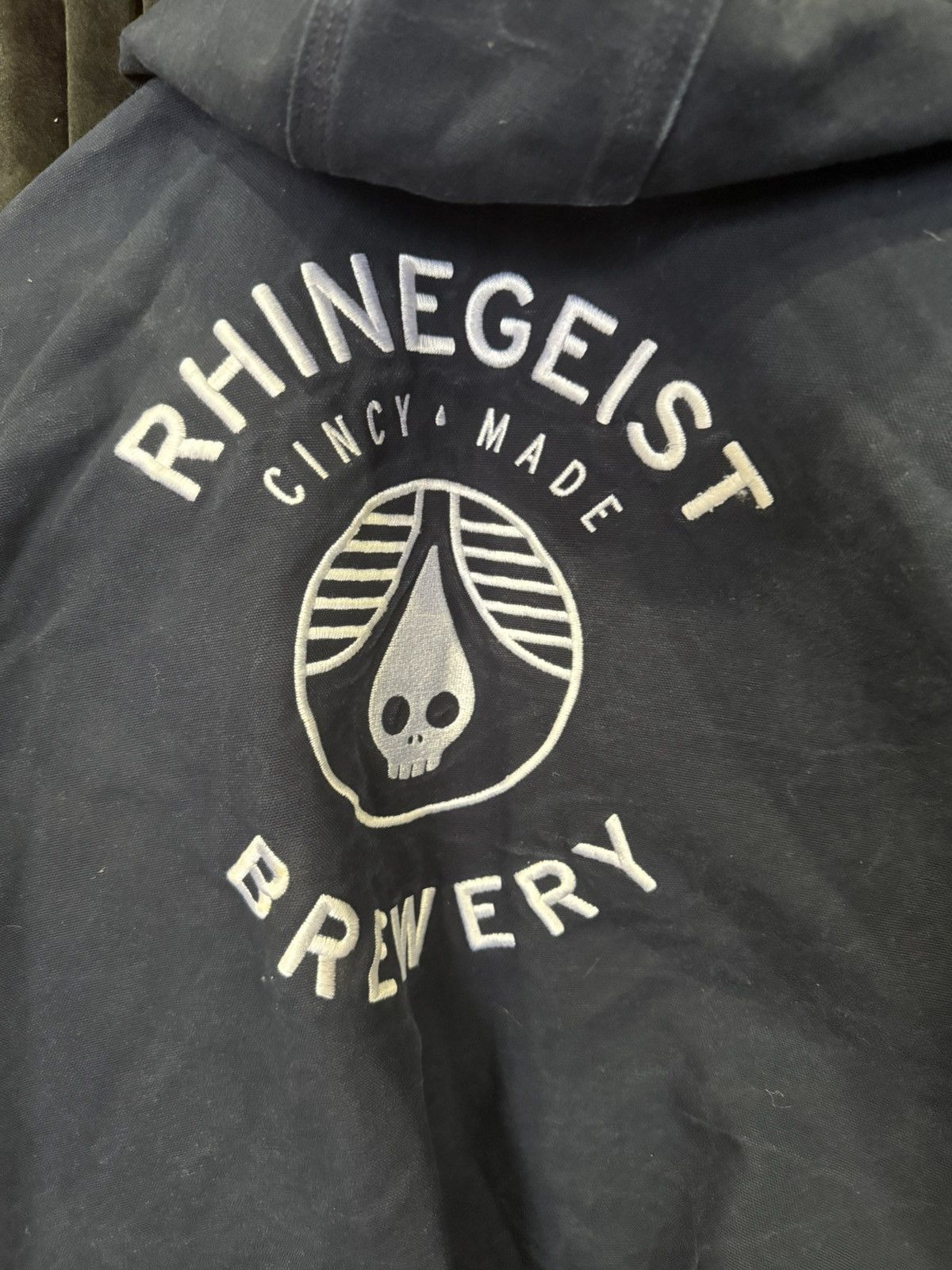 Carhartt Rhinegeist Brewery Carhartt Work Jacket Medium Navy Blue Size US M / EU 48-50 / 2 - 6 Thumbnail