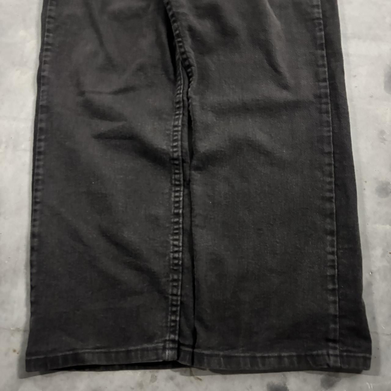 Vintage Crazy Vintage Y2K/2000s Grunge Black Essential Denim Jeans! 32x28 Size US 32 / EU 48 - 6 Thumbnail