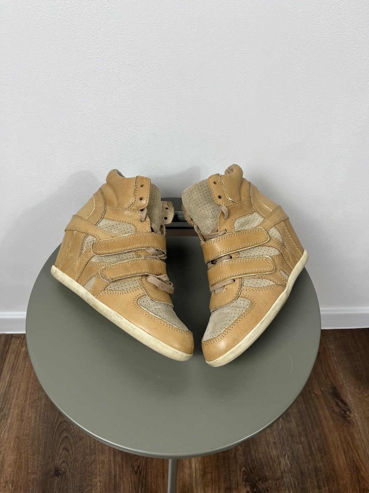 ASH Vintage ASH wedge sneakers beige brown size 40 Size US 9 / IT 39 - 1 Thumbnail