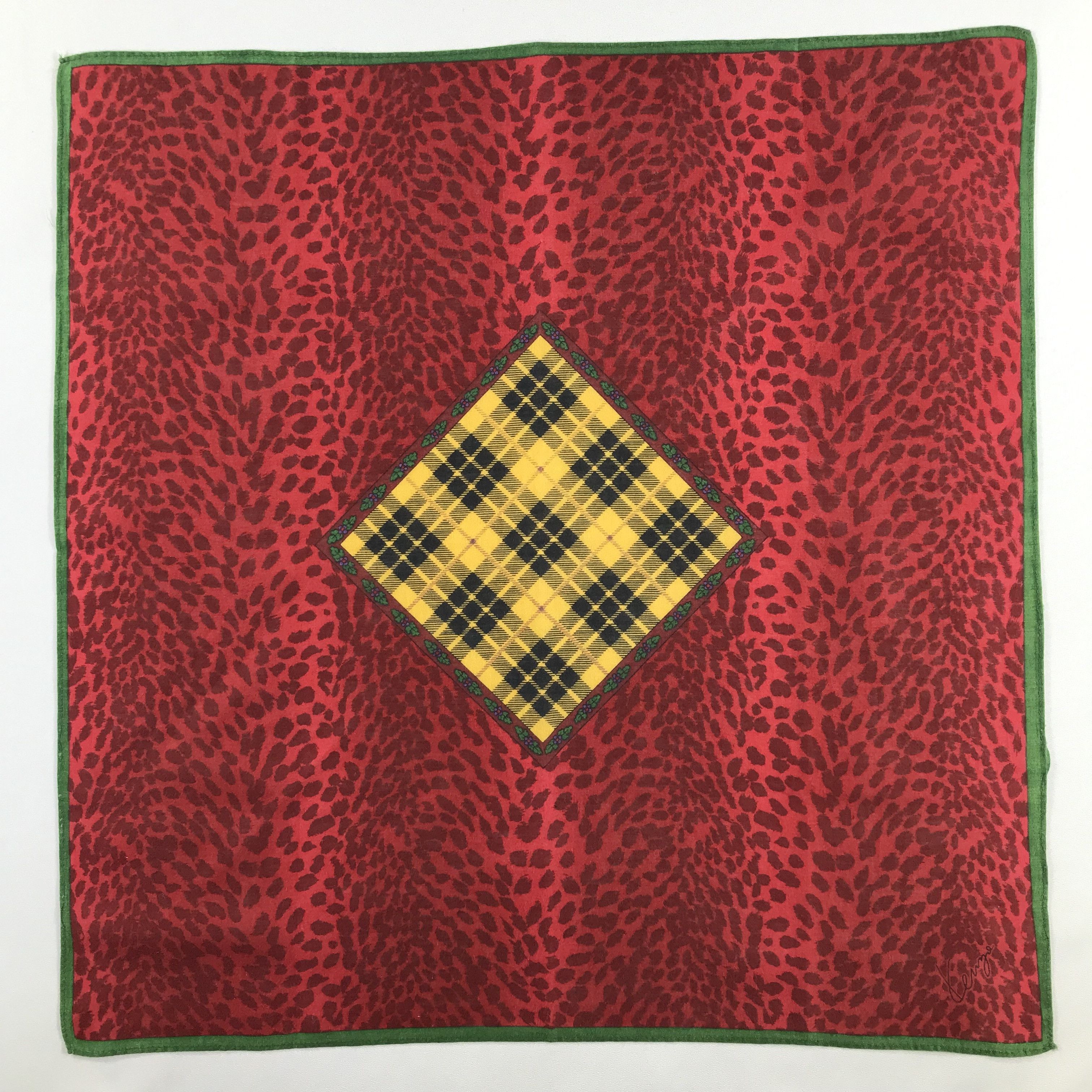 Kenzo Kenzo Handkerchief / Bandana / Neckerchief C621 Size ONE SIZE - 3 Thumbnail