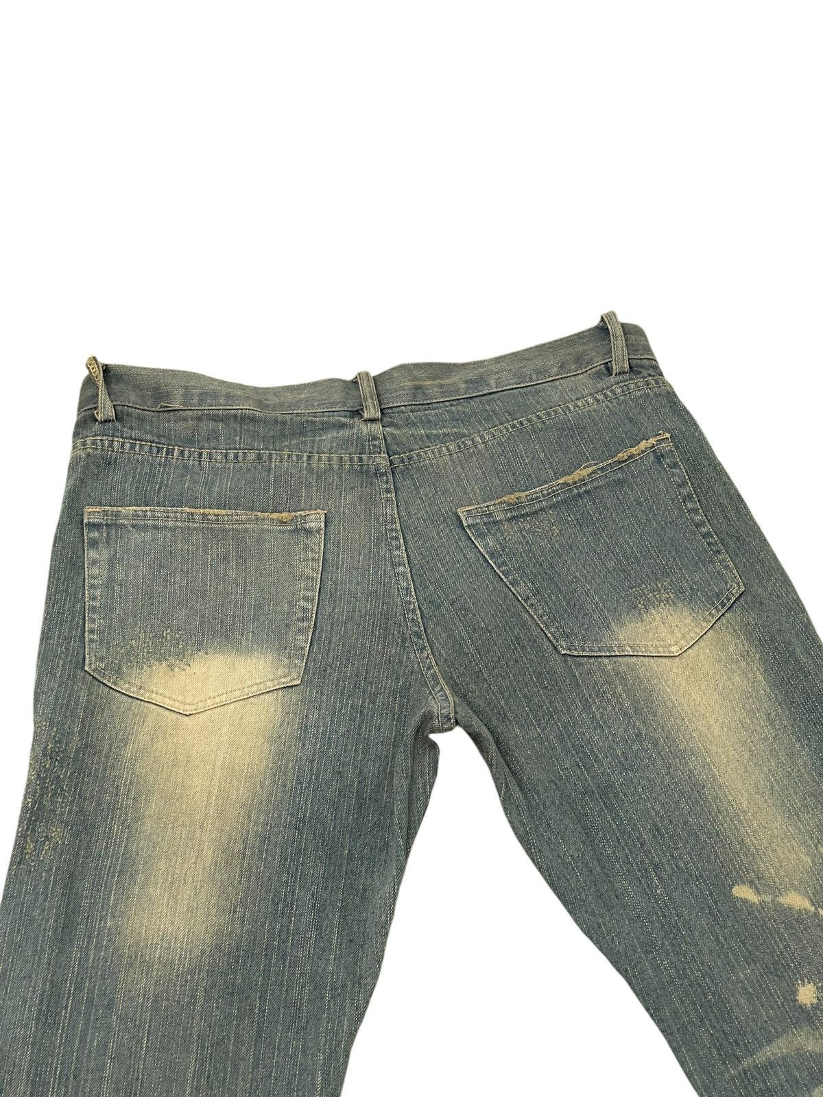 Other Flare Jeans Cimu International Faded Distress Boot Cut 8🟦9 Size US 33 - 19 Thumbnail