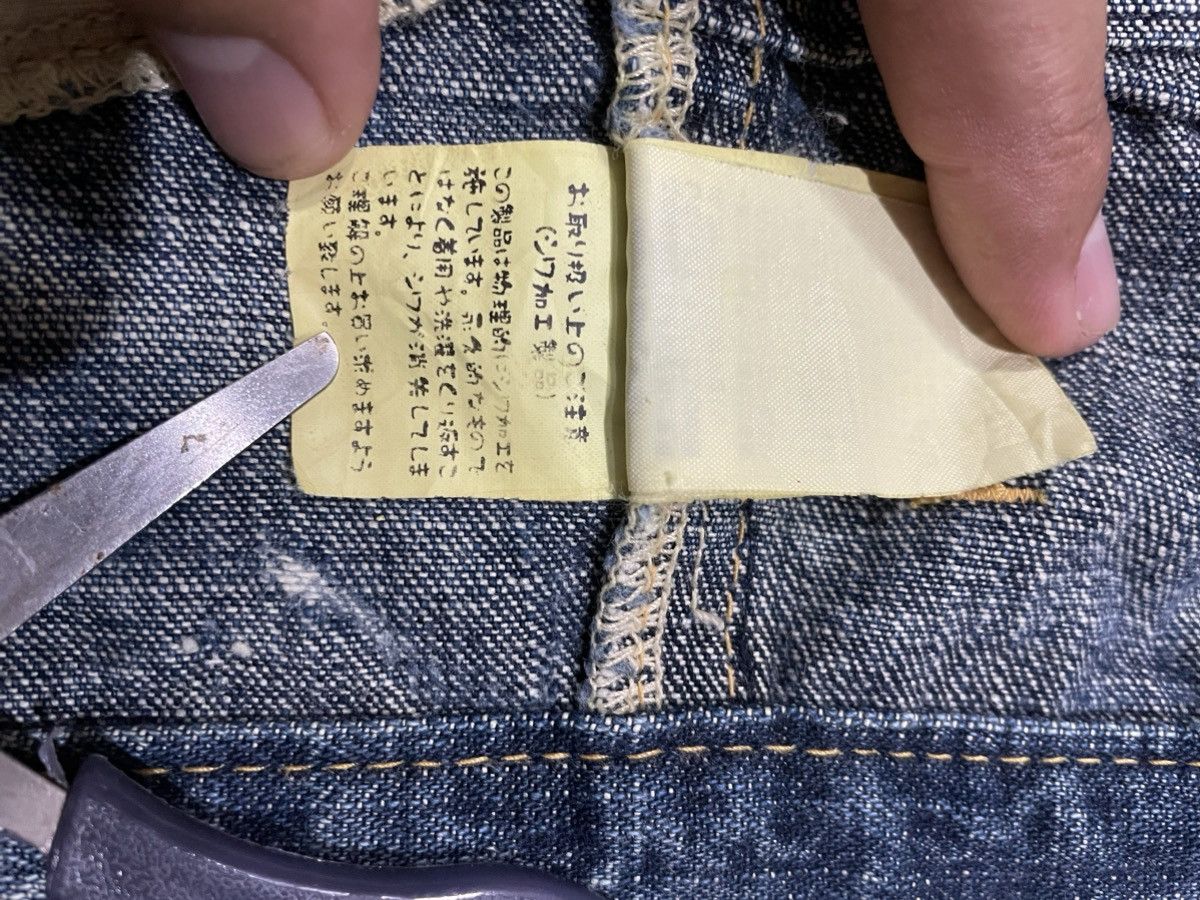 Japanese Brand Vintage Japanese Brand Straight Cut Distressed Faded Jeans Size US 30 / EU 46 - 11 Thumbnail
