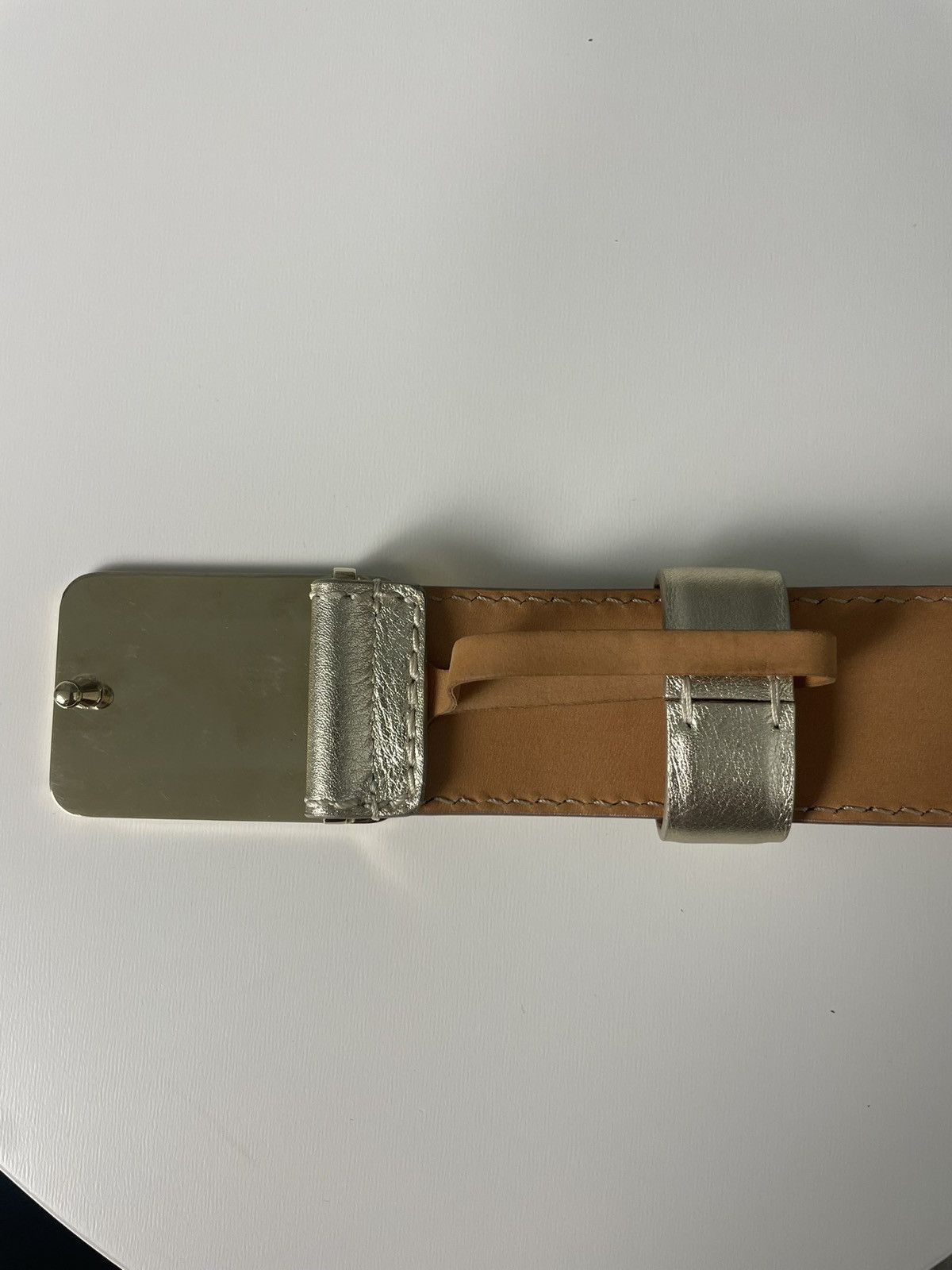 Versace Versace Medusa Buckle Leather Belt Size ONE SIZE - 14 Thumbnail
