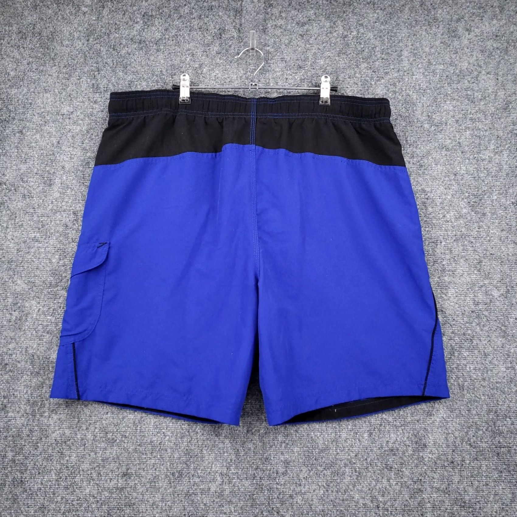 Speedo Speedo Mens Swim Trunks Shorts Blue Marina Sport Volley Boardshorts Surf 2XL XXL Size US 39 - 2 Thumbnail